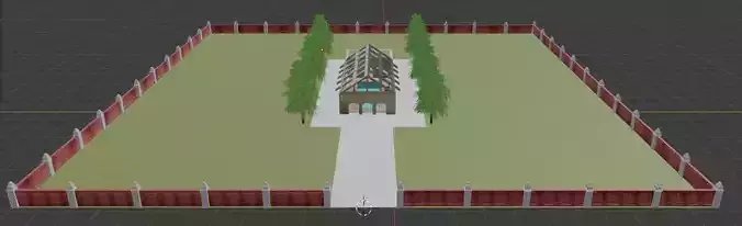 provence-alpes-cote-dazur-france house with fence