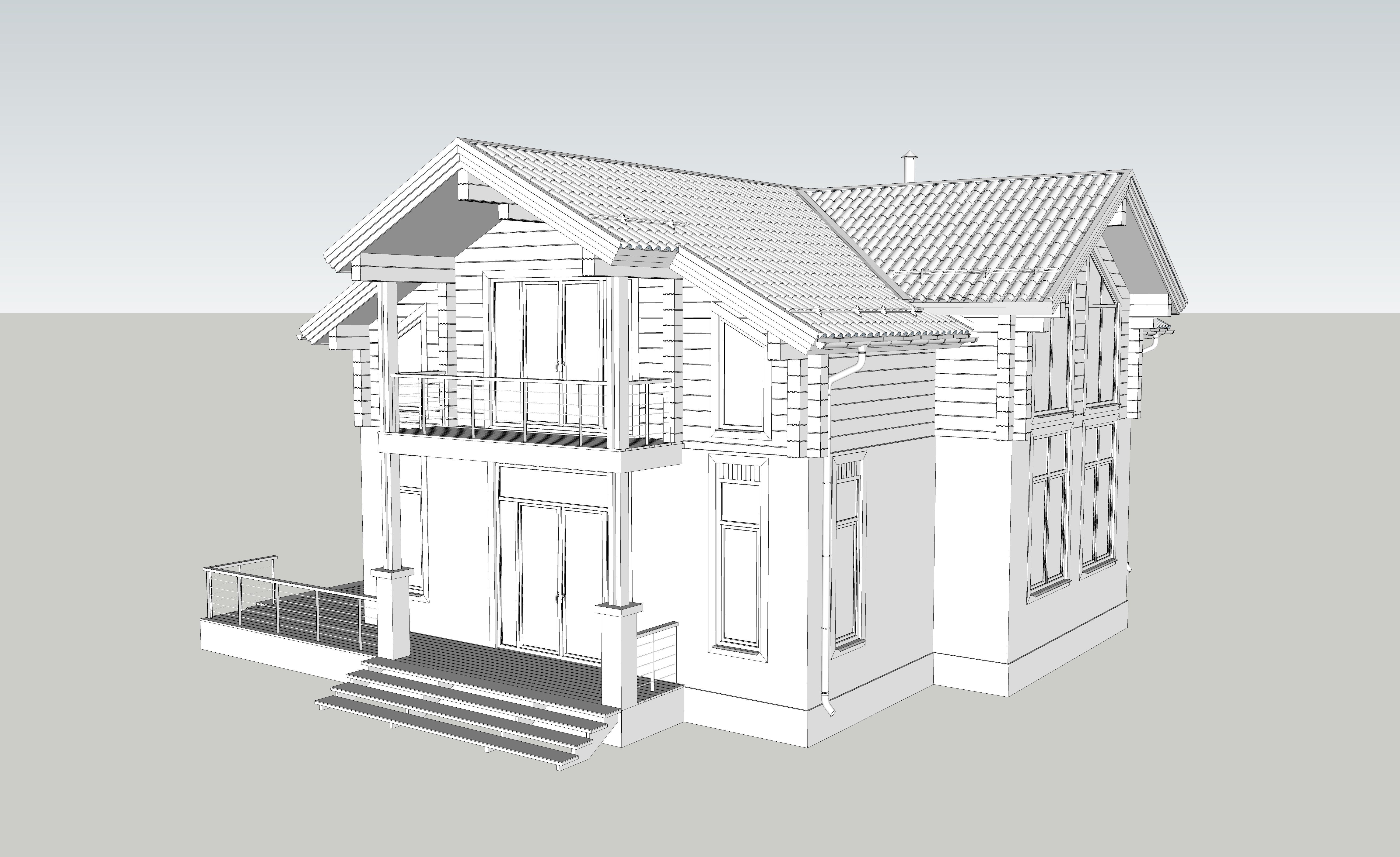 Mchn house 3D model_4