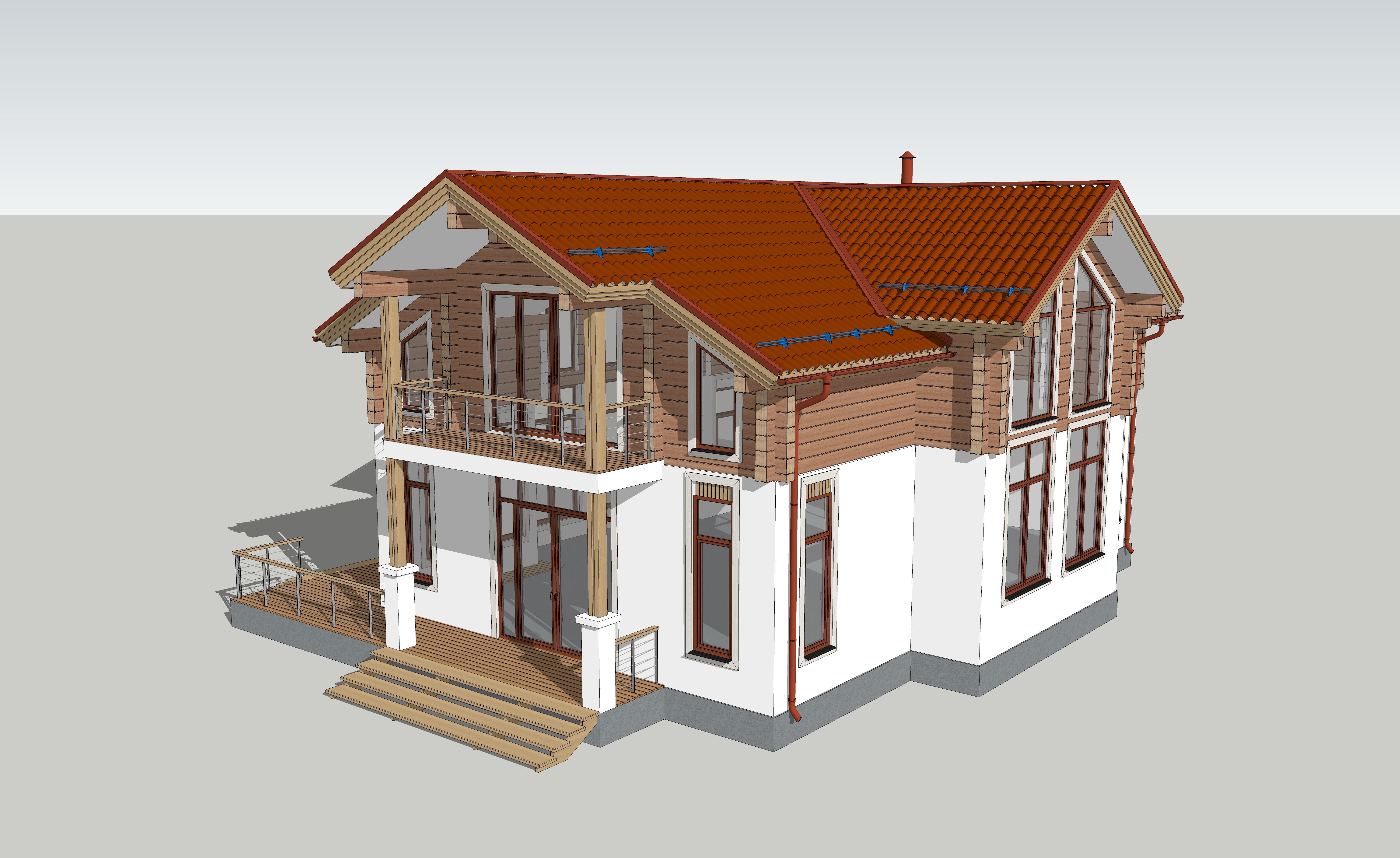 Mchn house 3D model_1