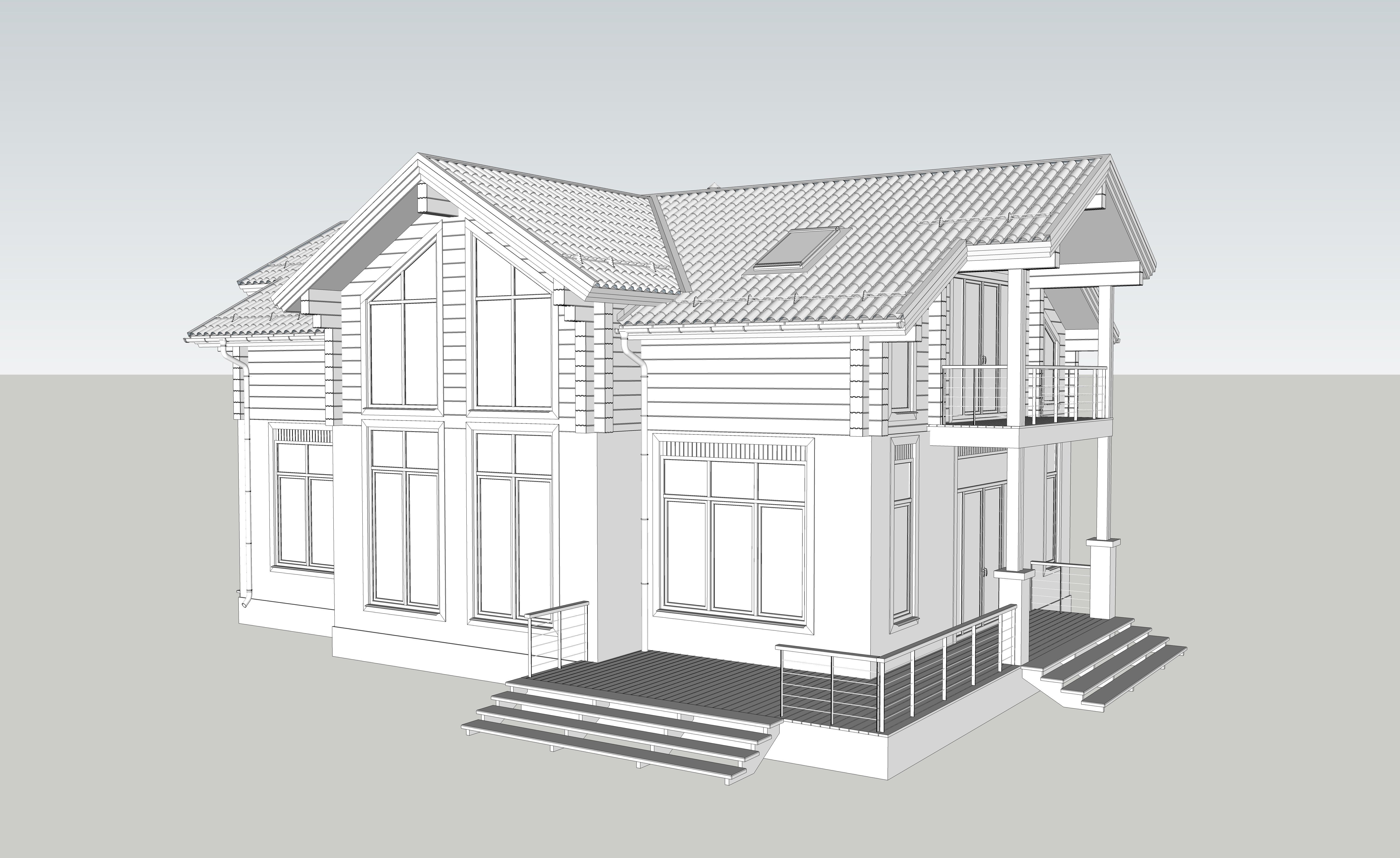 Mchn house 3D model_3