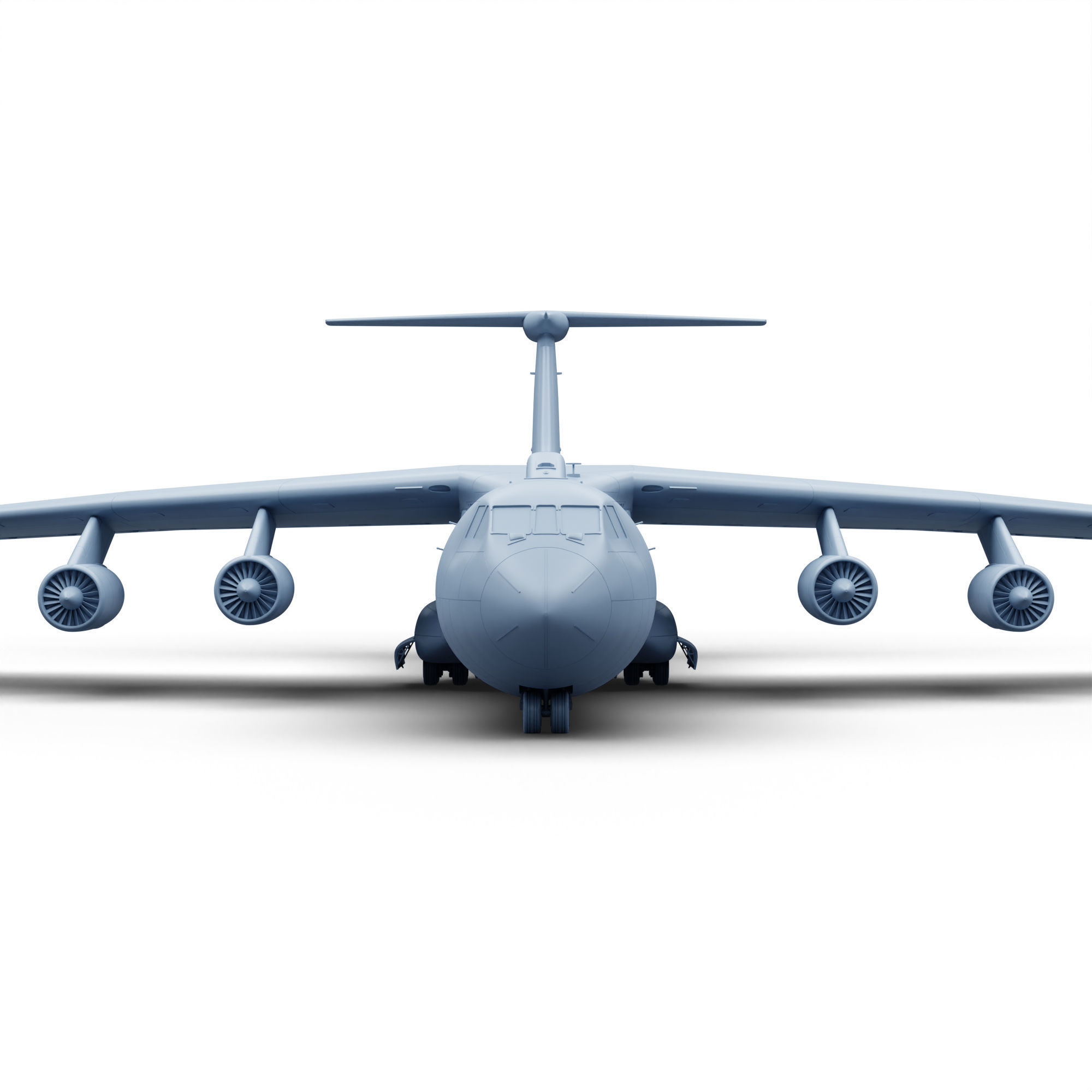 Lockheed C 141 B Starlifter 3D print model_7