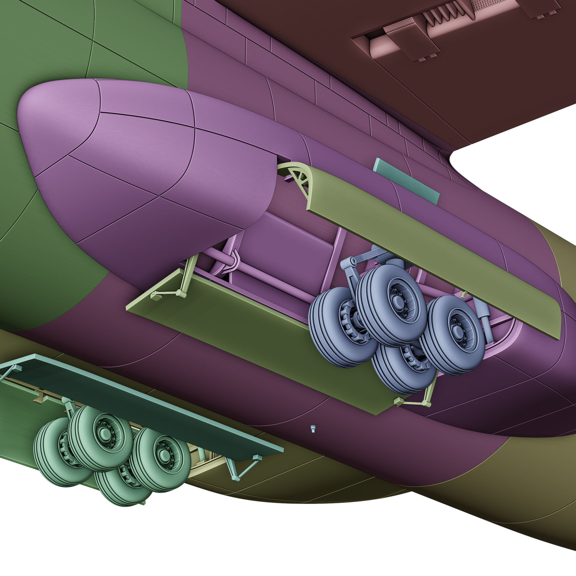 Lockheed C 141 B Starlifter 3D print model_41