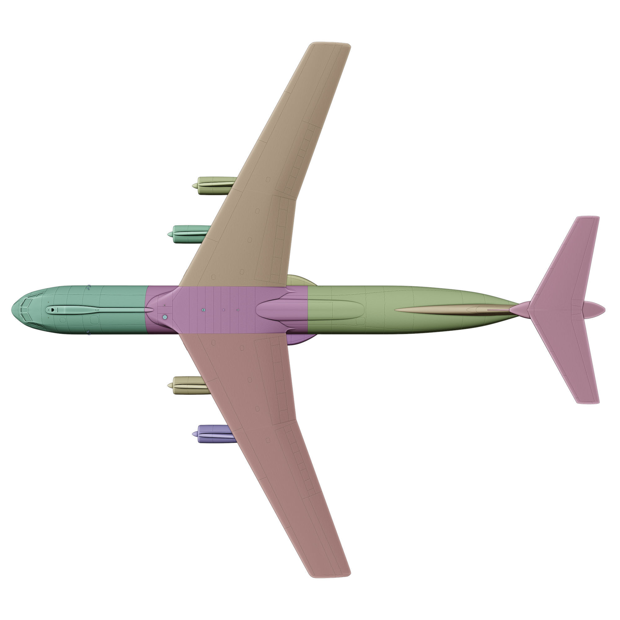 Lockheed C 141 B Starlifter 3D print model_34