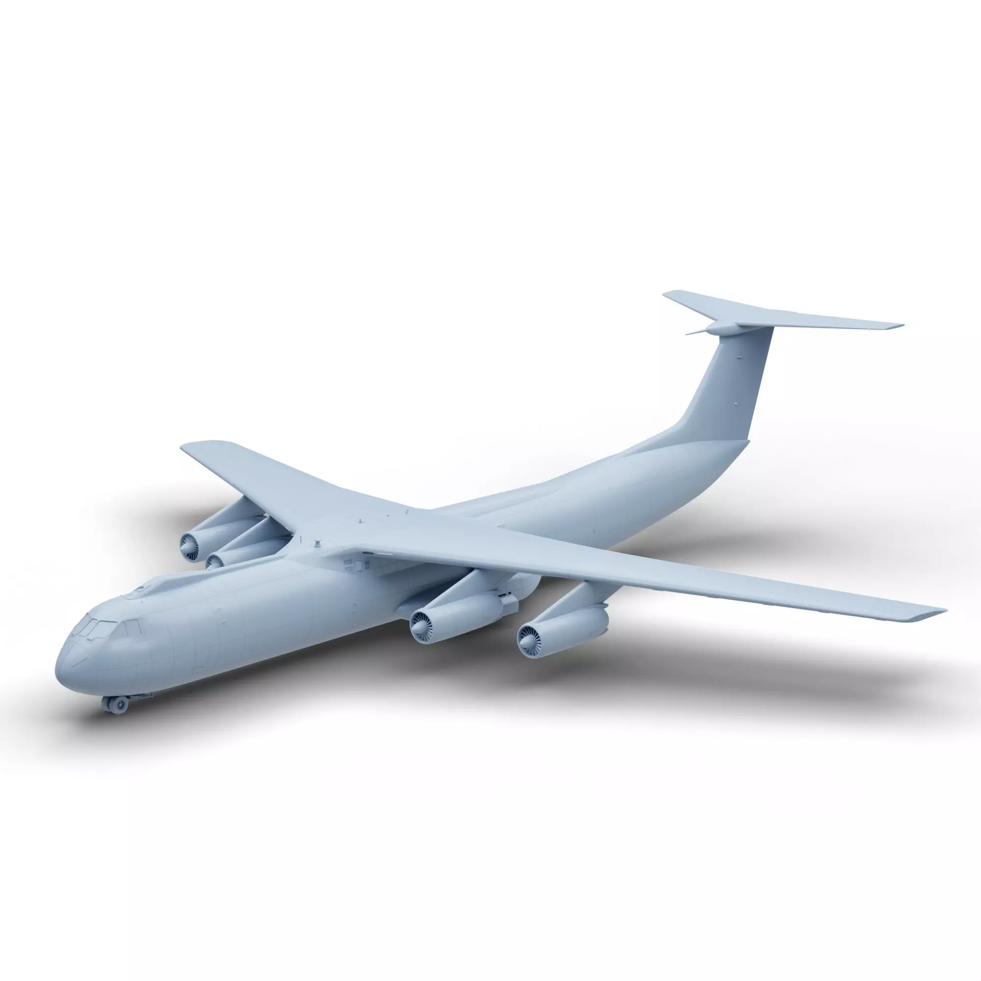Lockheed C 141 B Starlifter 3D print model_0