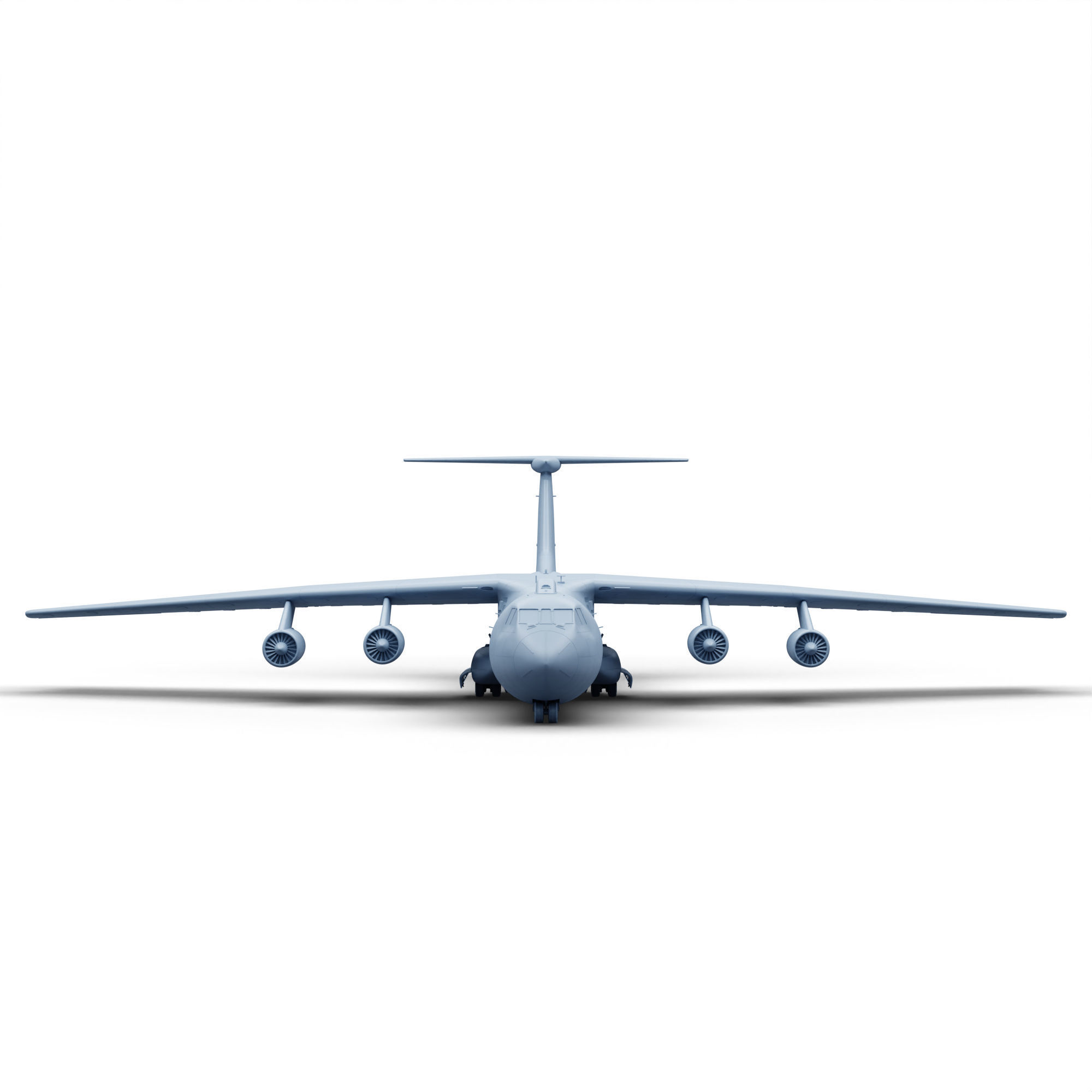 Lockheed C 141 B Starlifter 3D print model_17