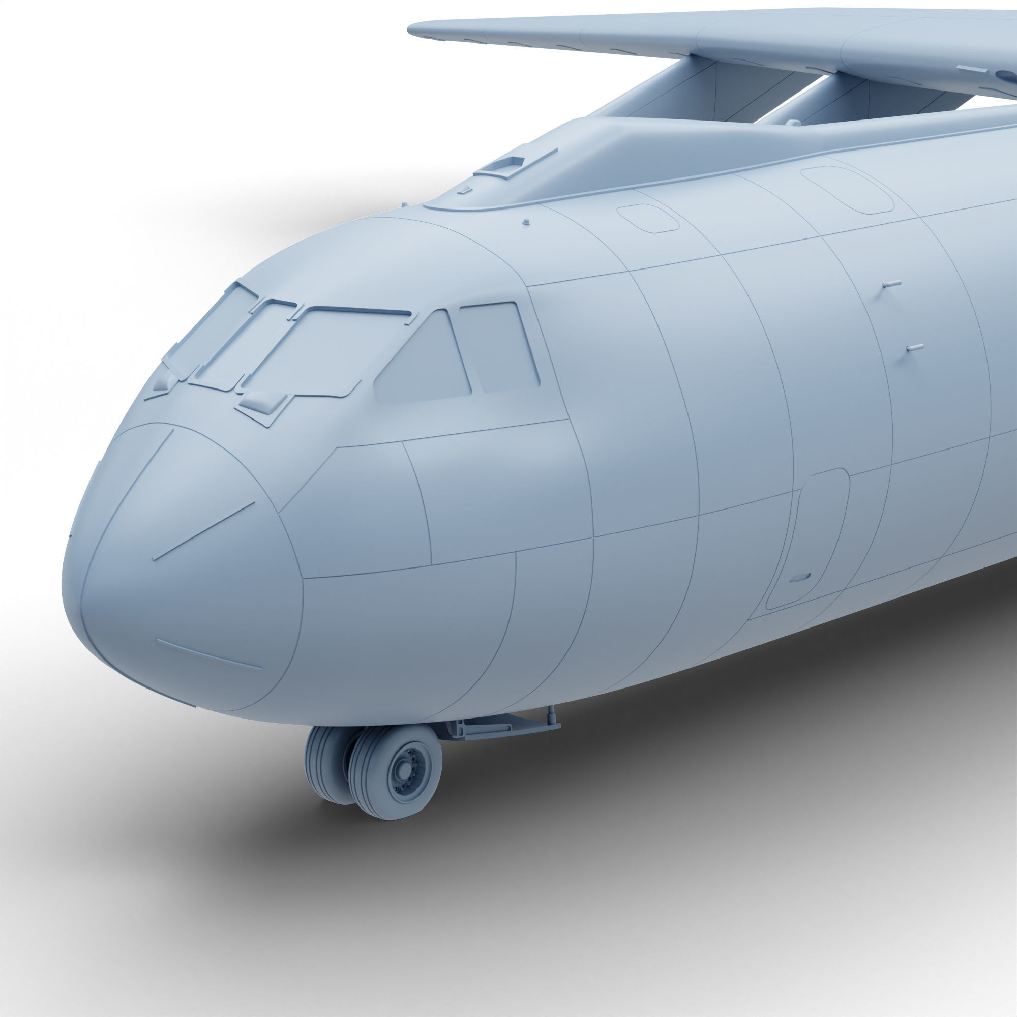 Lockheed C 141 B Starlifter 3D print model_9