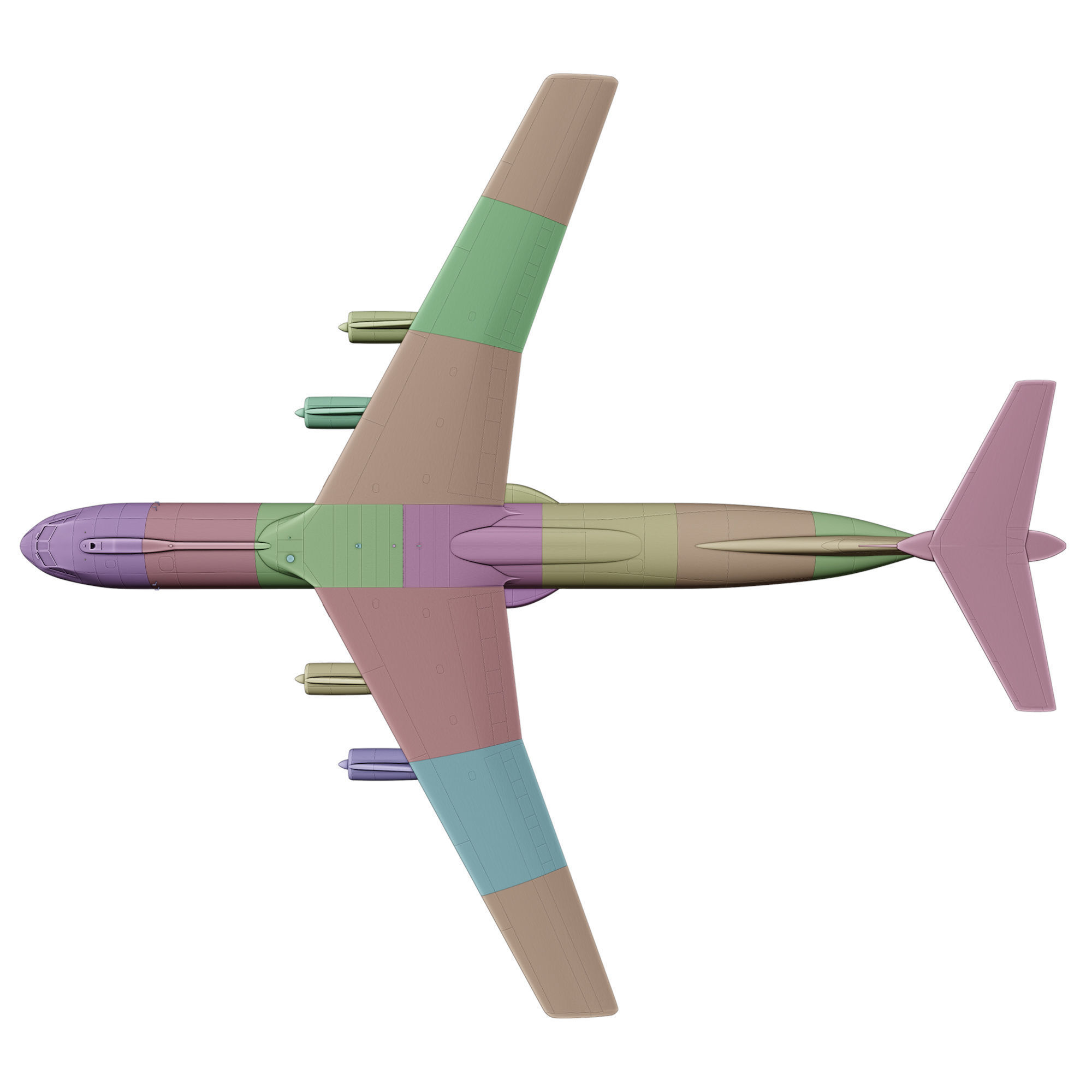 Lockheed C 141 B Starlifter 3D print model_37