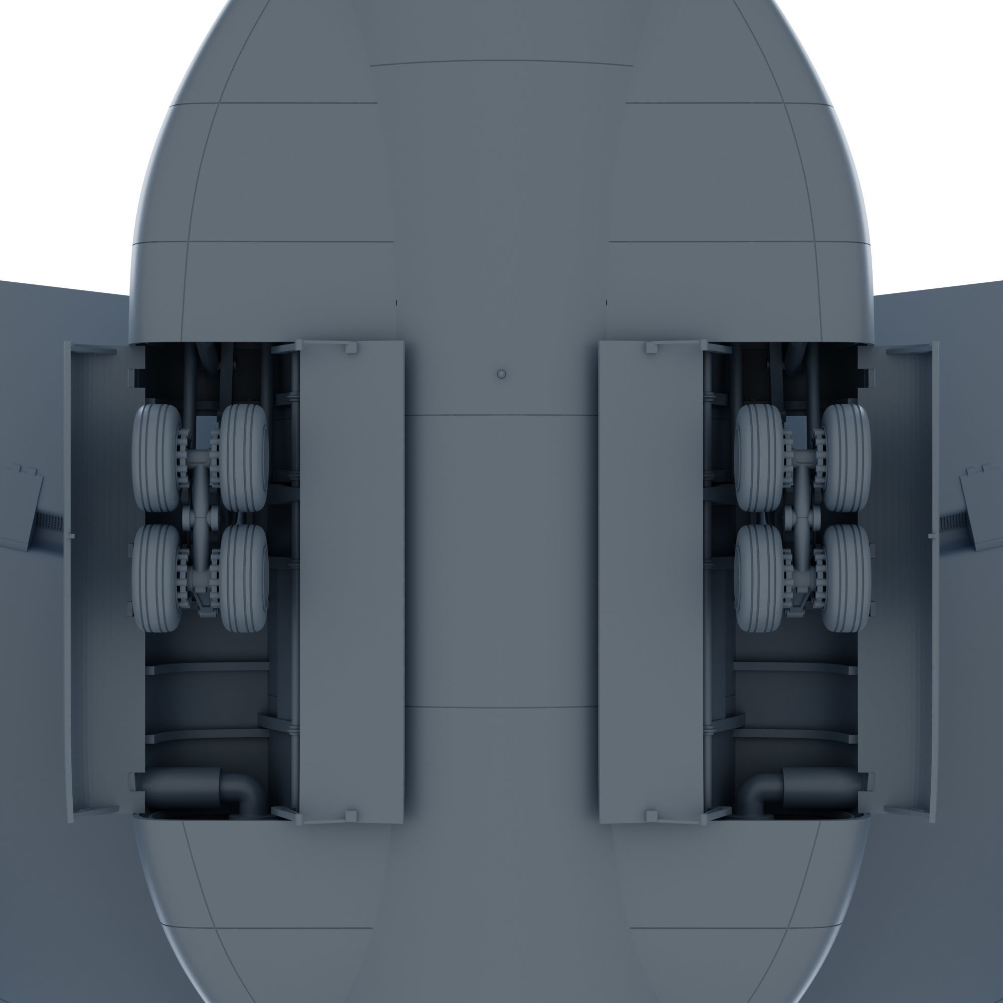 Lockheed C 141 B Starlifter 3D print model_5