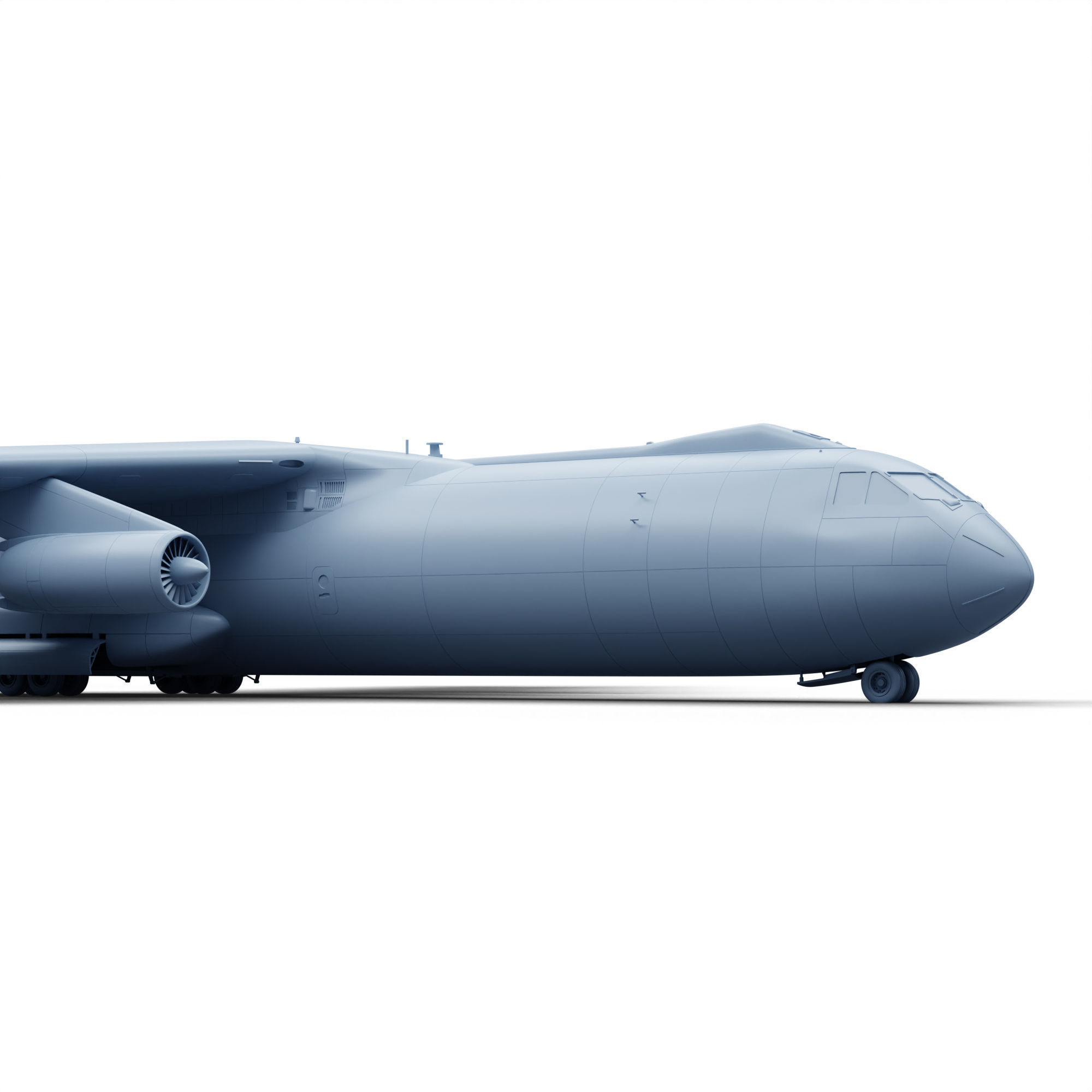 Lockheed C 141 B Starlifter 3D print model_23
