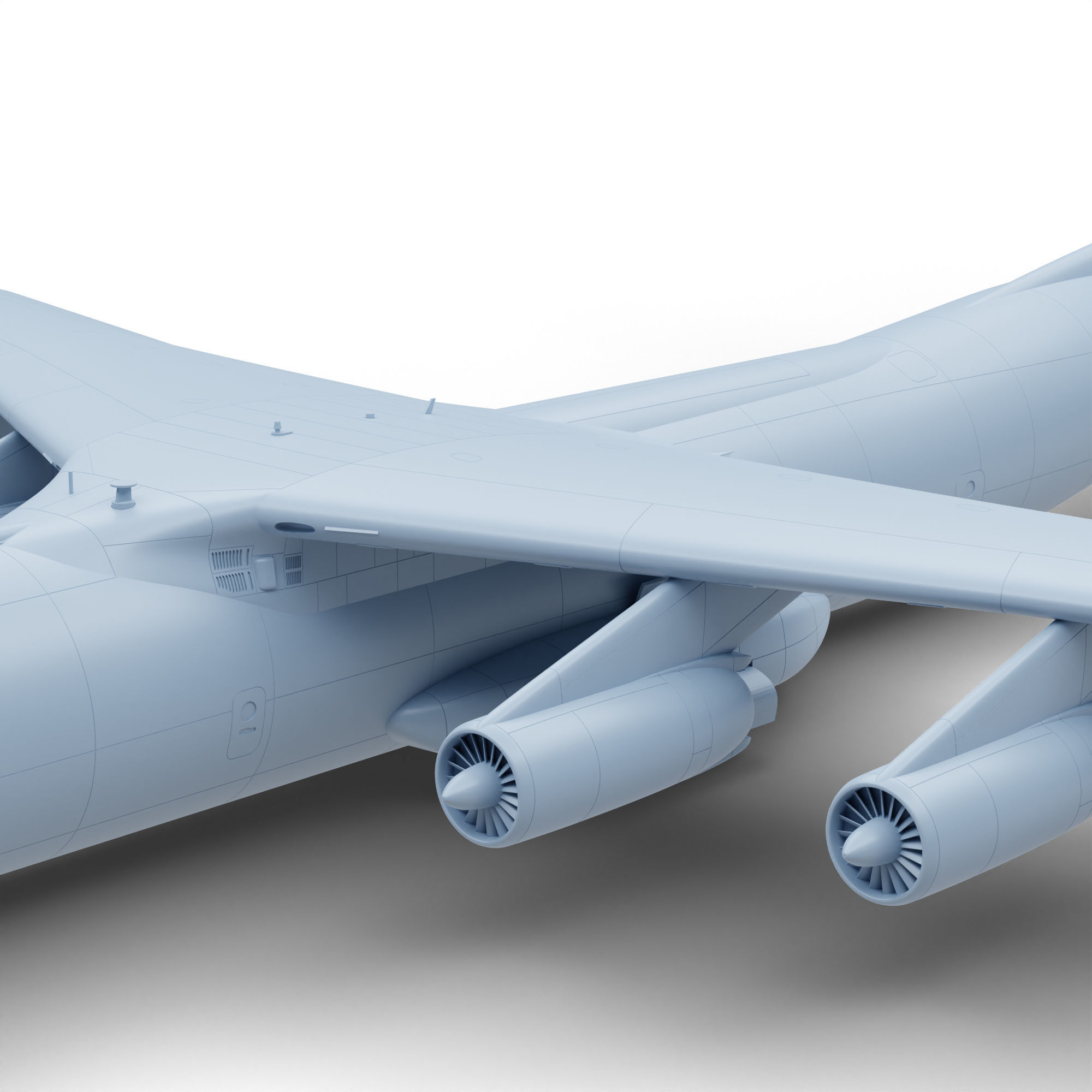Lockheed C 141 B Starlifter 3D print model_11