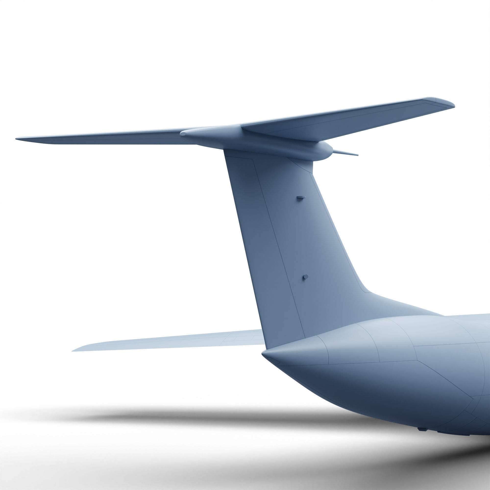 Lockheed C 141 B Starlifter 3D print model_14