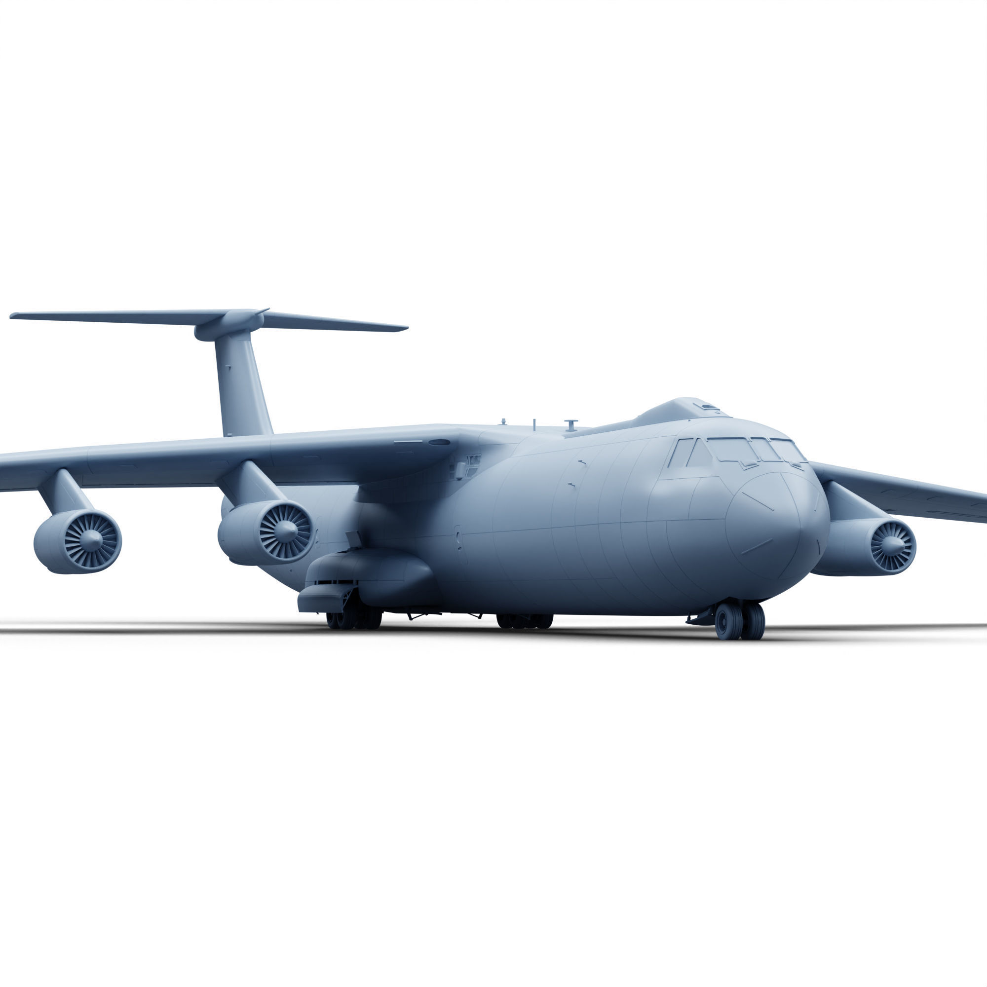 Lockheed C 141 B Starlifter 3D print model_3