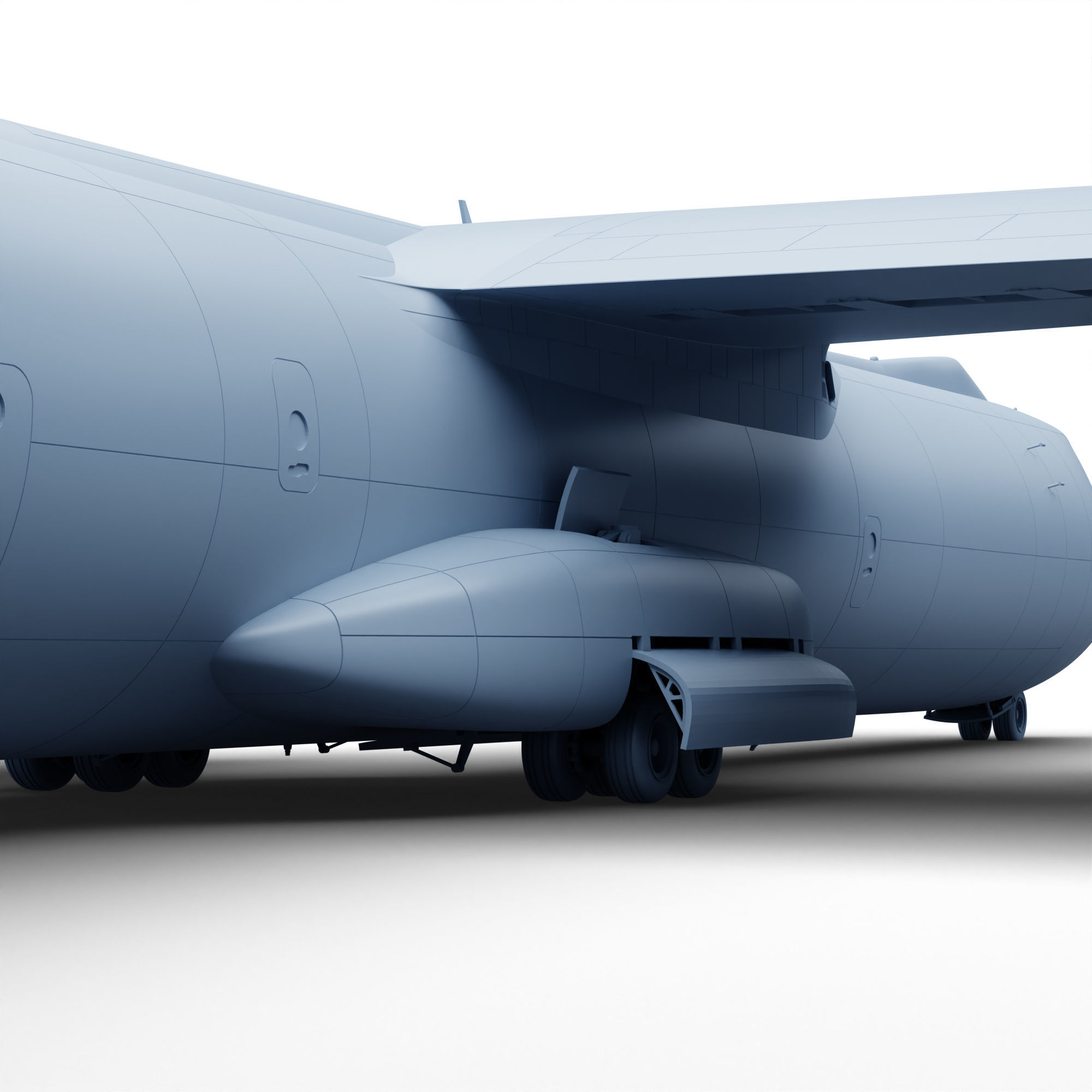 Lockheed C 141 B Starlifter 3D print model_16