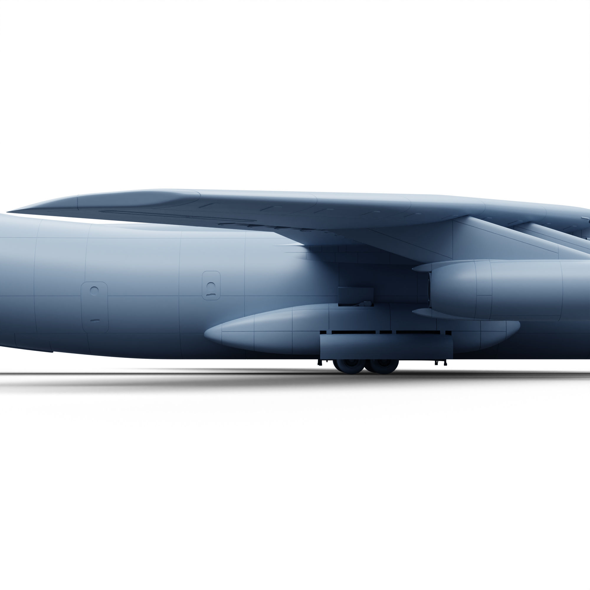 Lockheed C 141 B Starlifter 3D print model_28