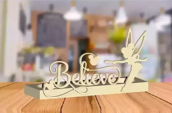 Tinkerbell Candle Holder