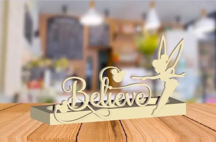 Tinkerbell Candle Holder 3D print model