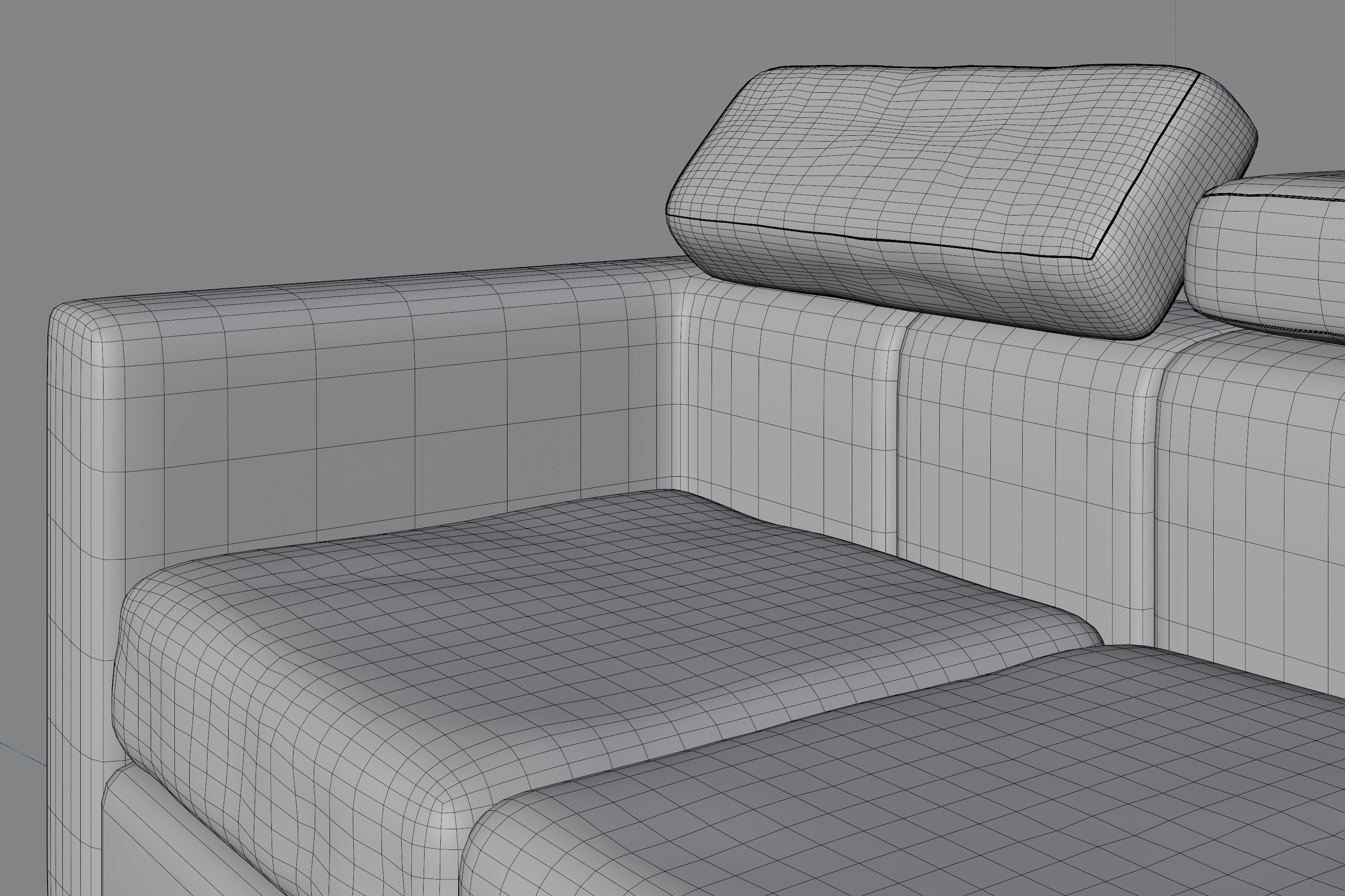 Modern Sofa 3D model_7