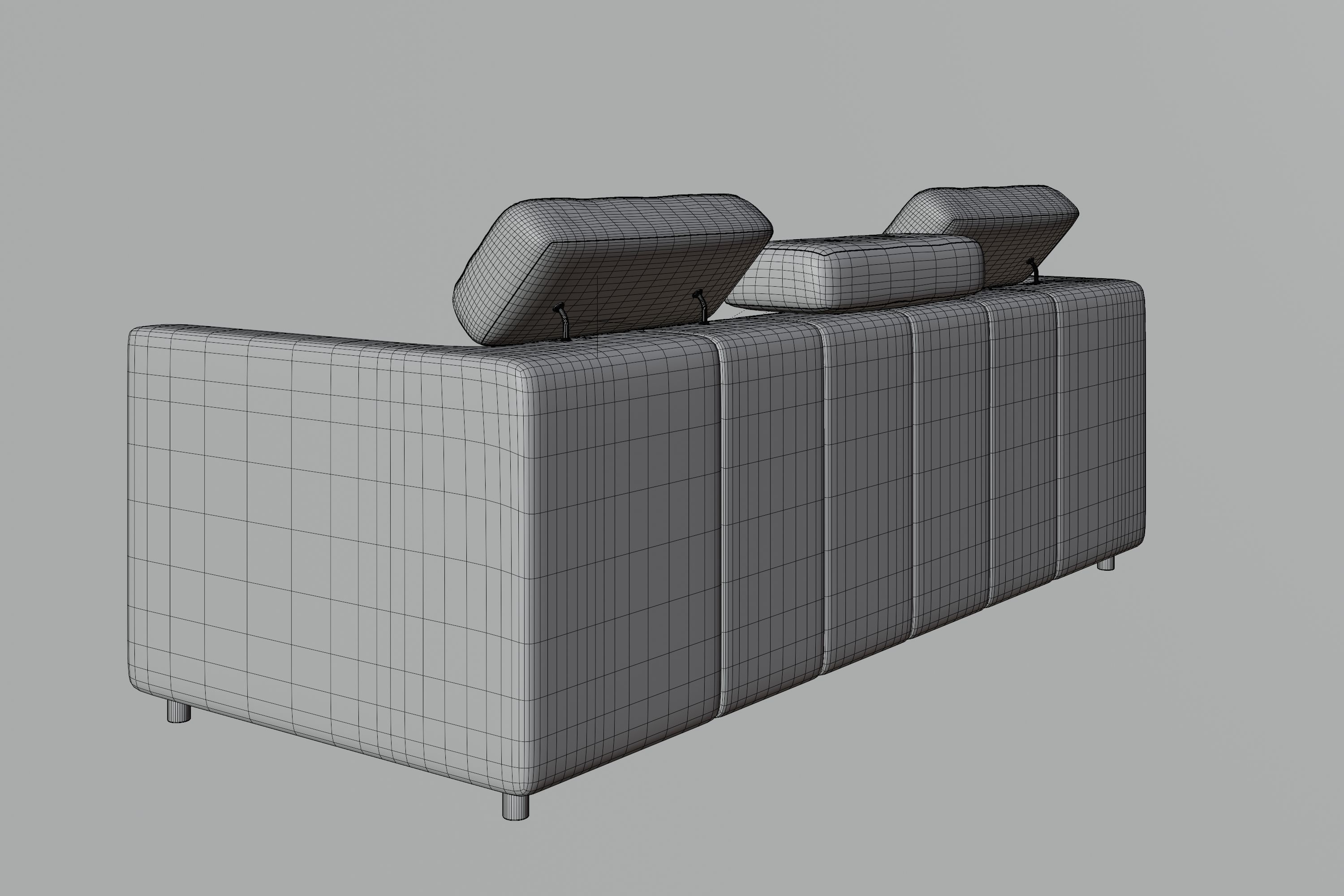 Modern Sofa 3D model_15