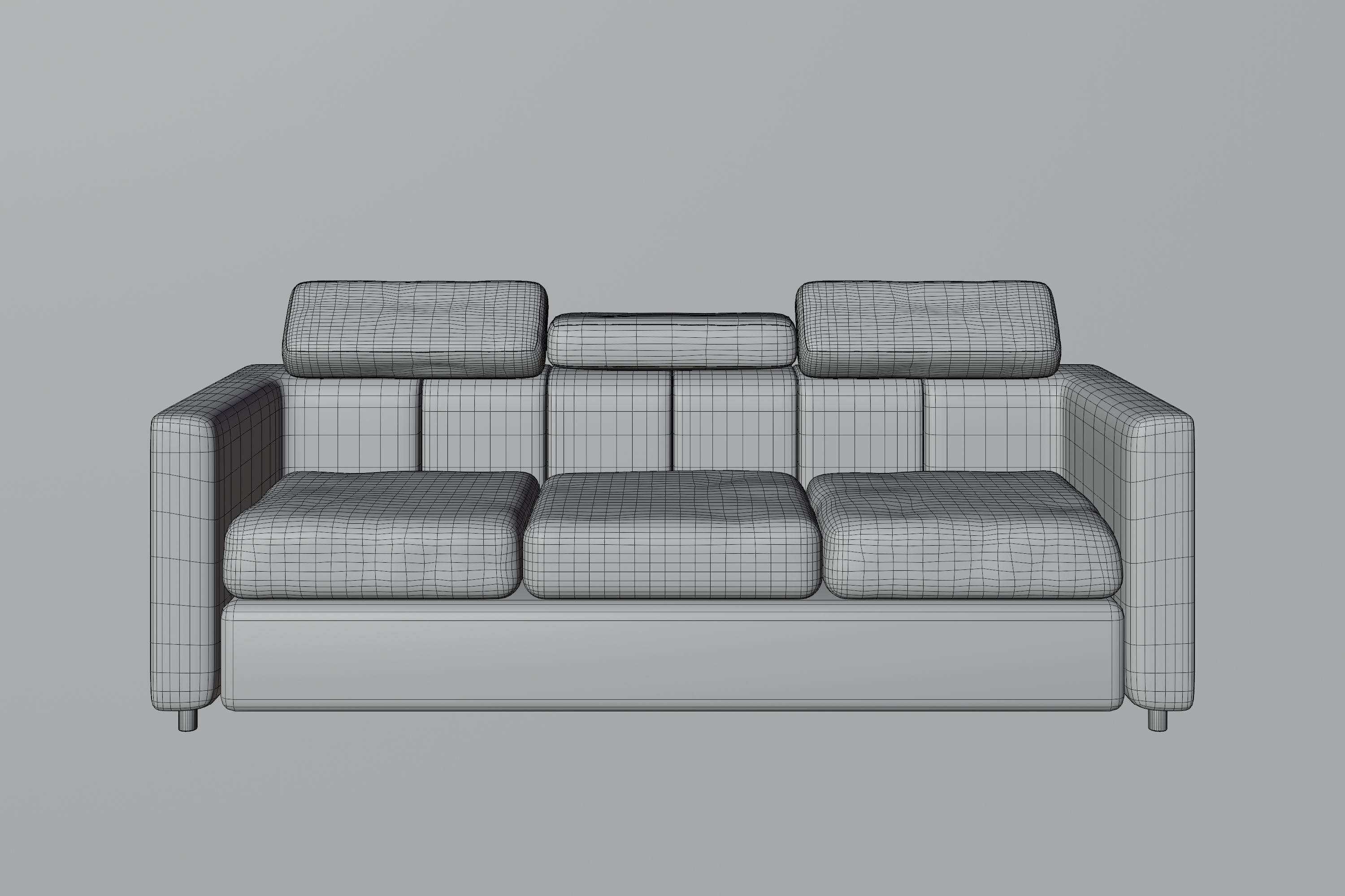 Modern Sofa 3D model_3