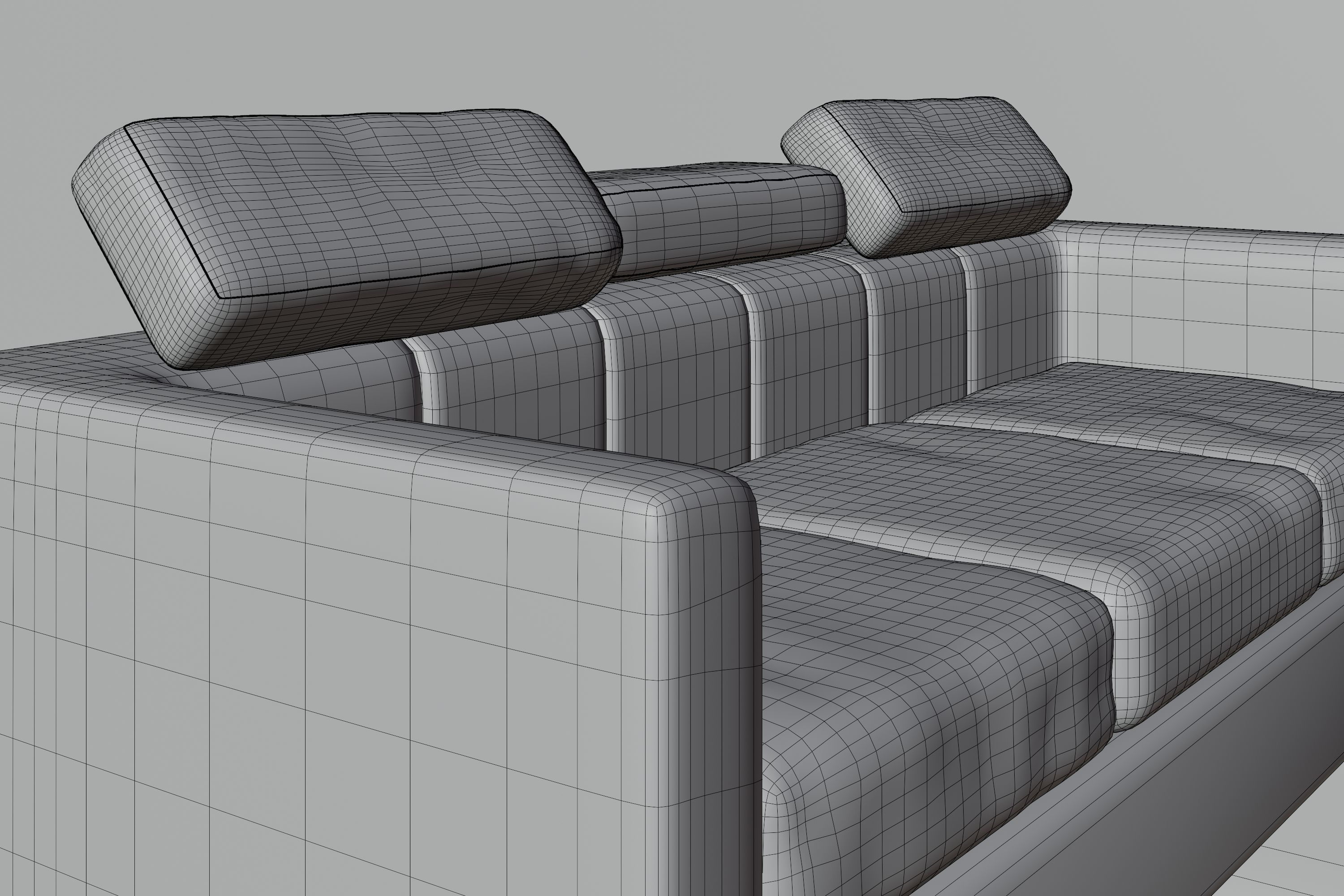 Modern Sofa 3D model_5