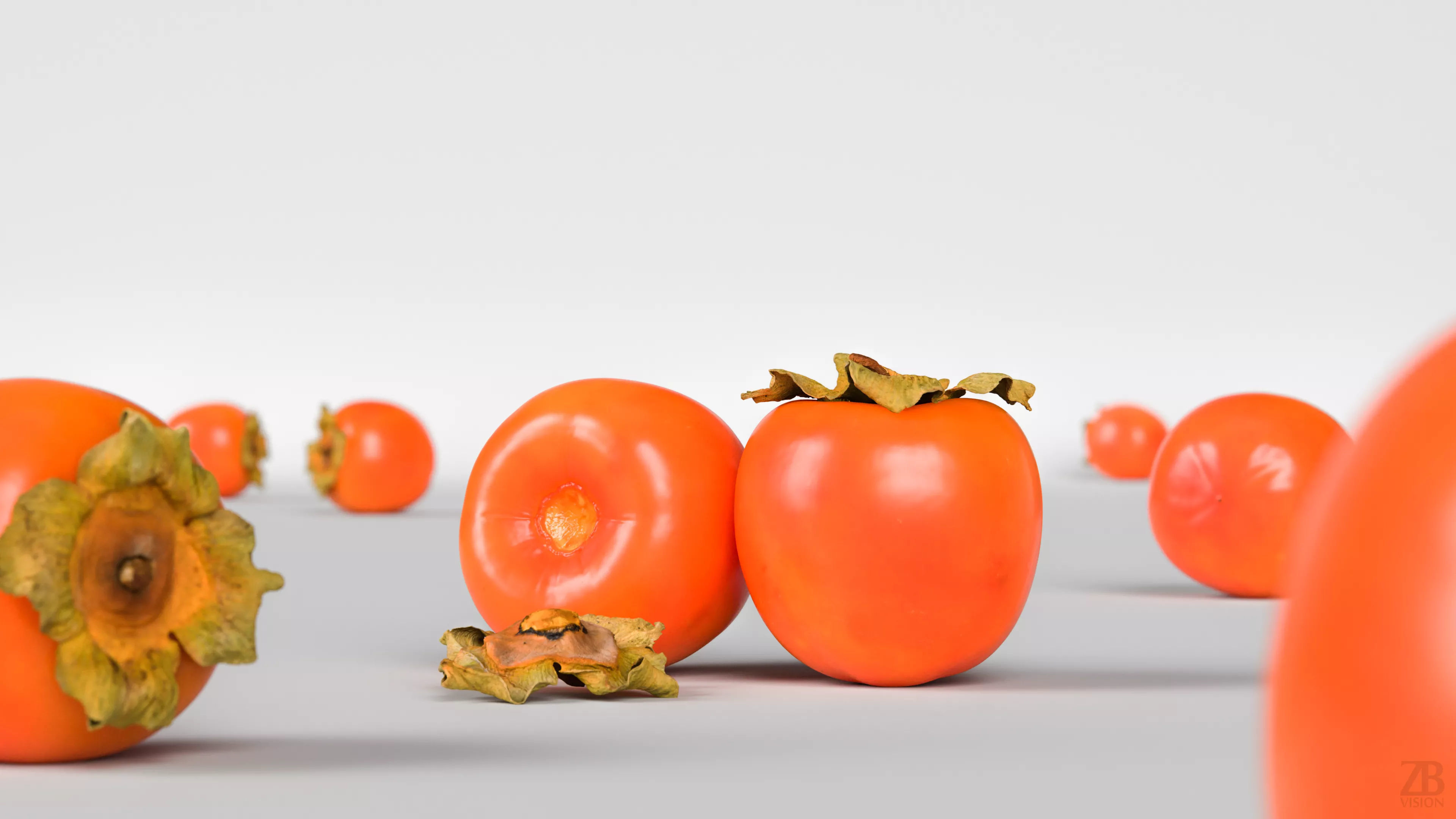 Persimmon 3D model_1