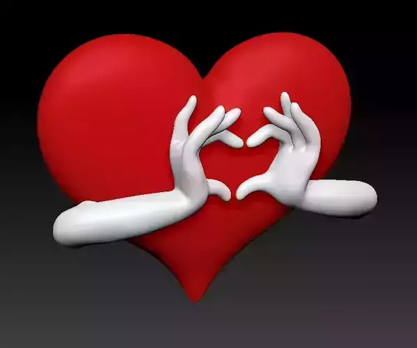 Heart  of  Valentine s Day 3D PRINT MODEL 3D print model