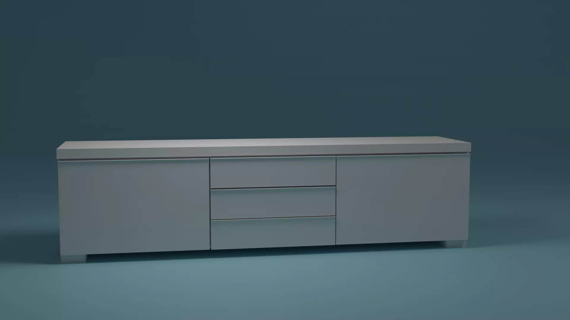 Ikea Besta burs  3D model_0
