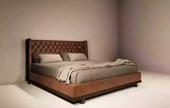 Nisha bed - 2130x2300 - bellavista