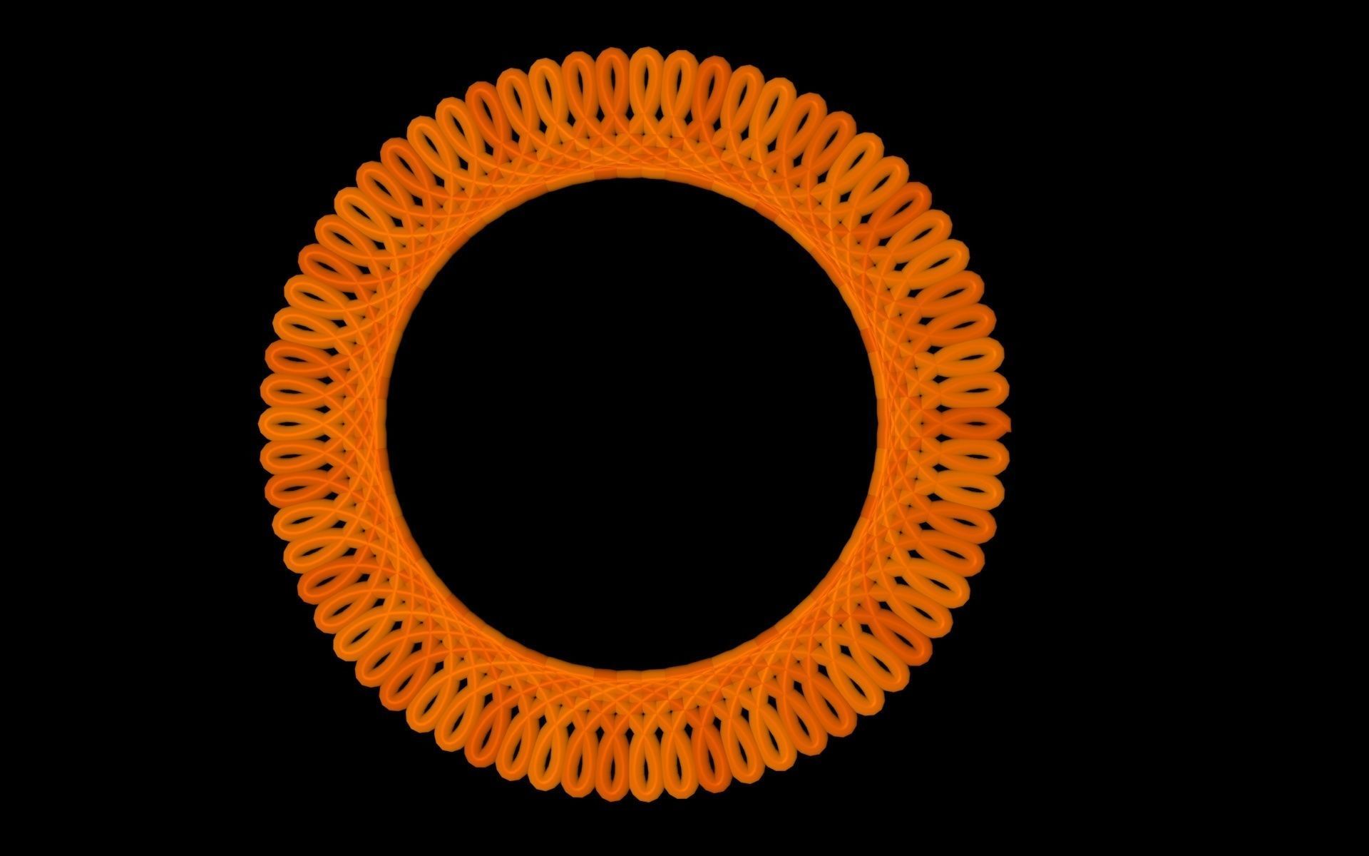 064 Motion of points around circle 004 3D model_3