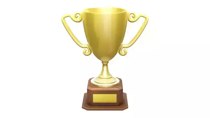 Trophy Cup Low-poly 3D model Trophy Cup Low-poly 3D model