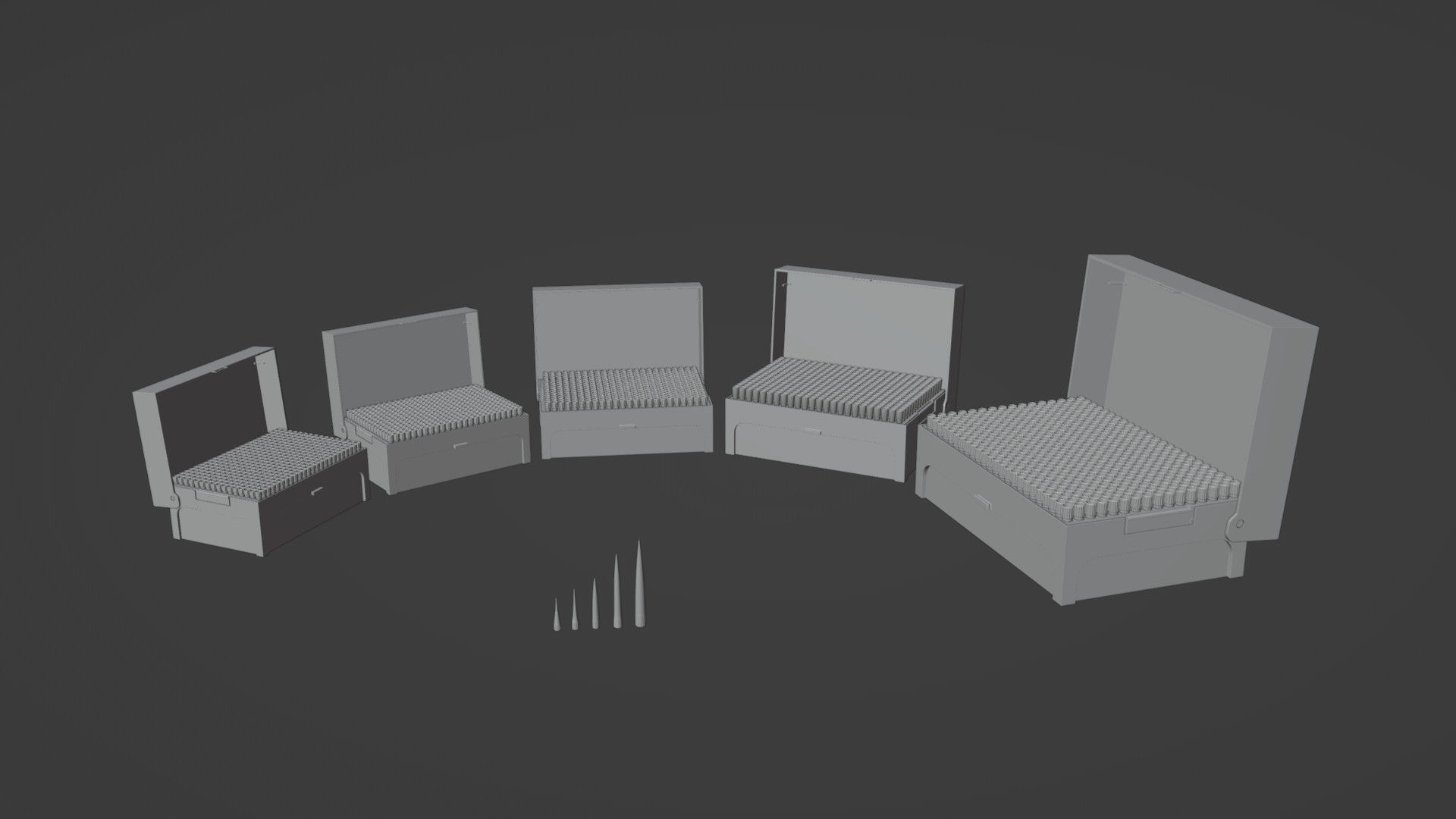 Pipette Tips Box 3D model_8