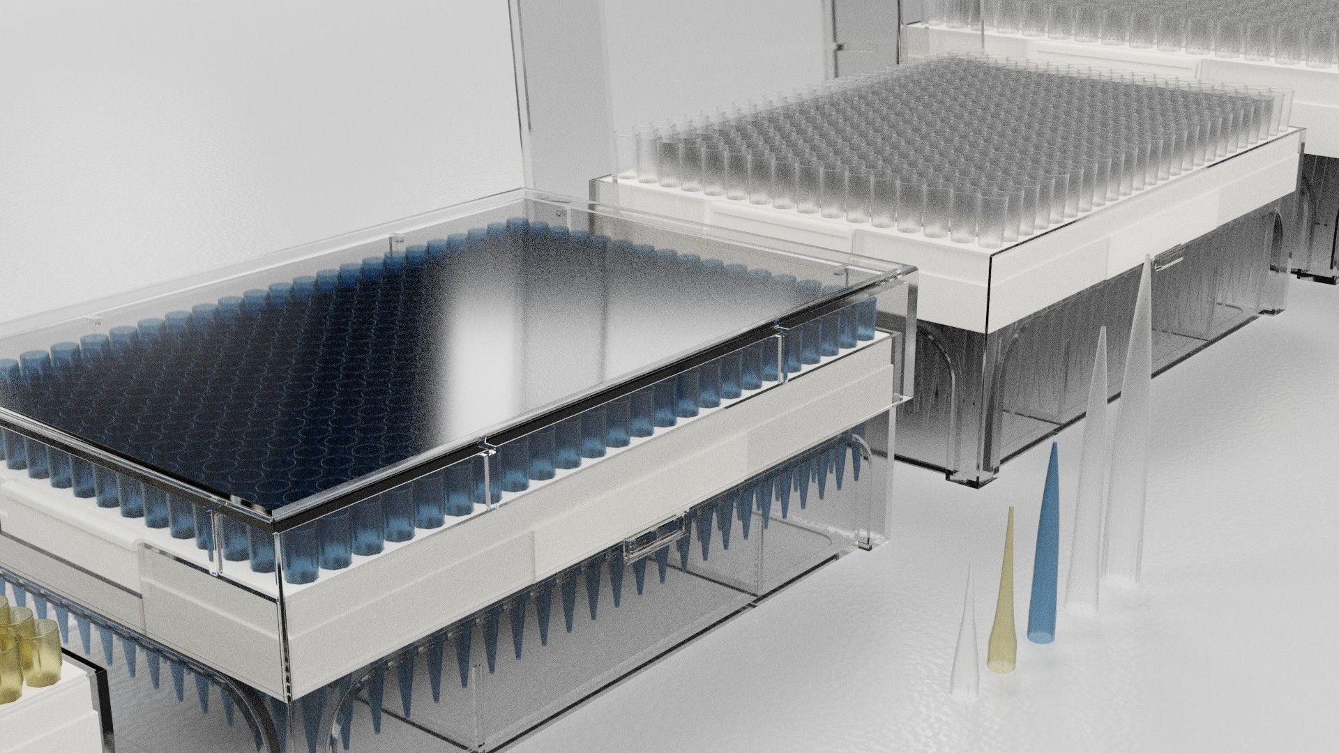 Pipette Tips Box 3D model_3