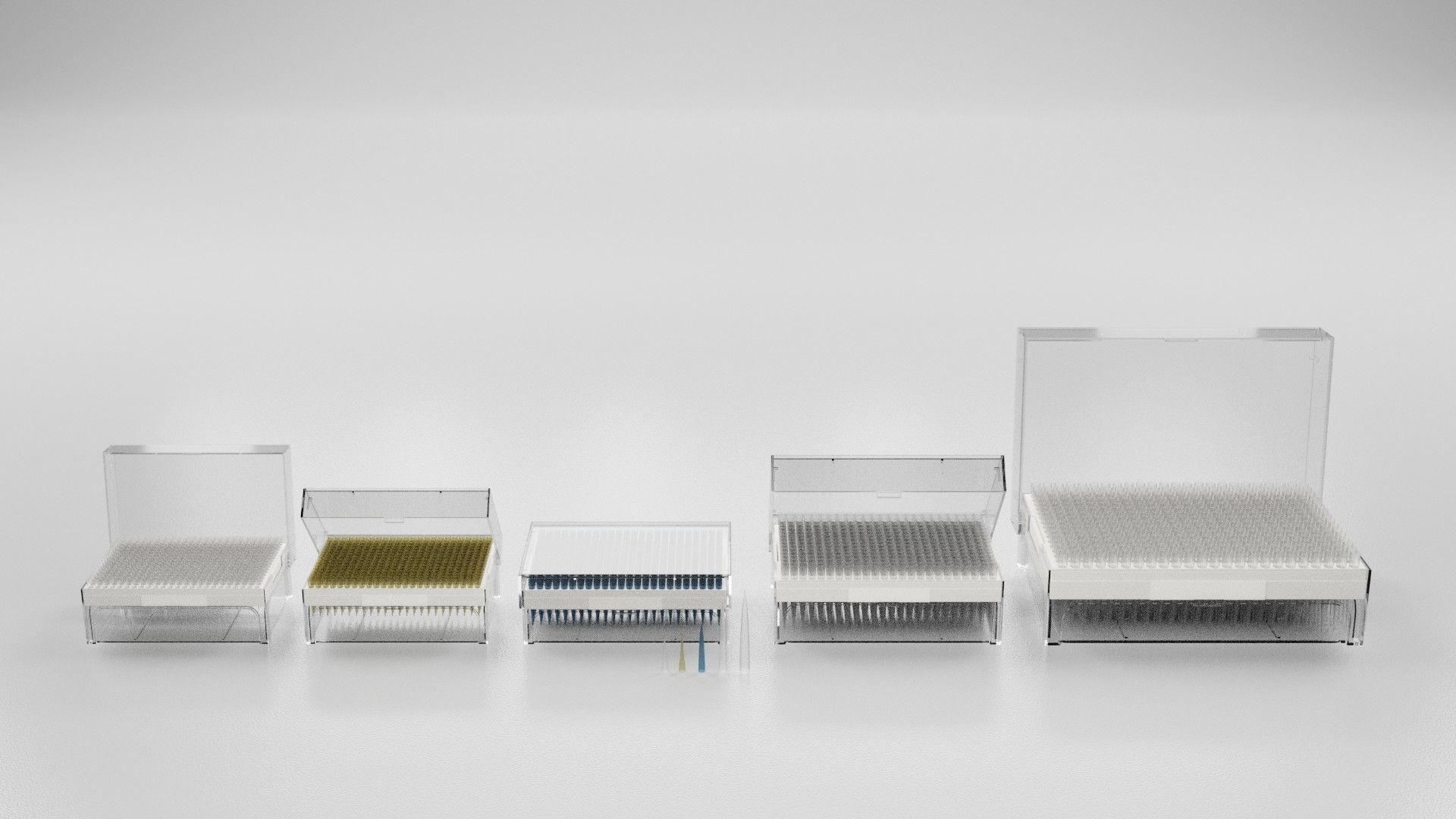 Pipette Tips Box 3D model_7