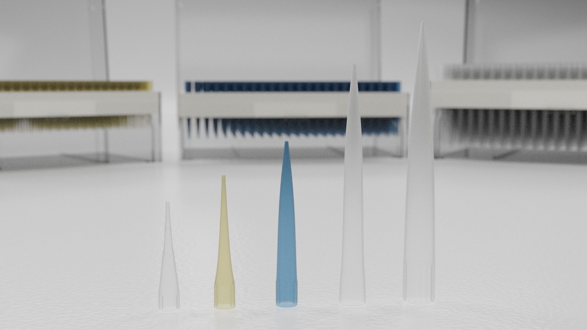 Pipette Tips Box 3D model_10