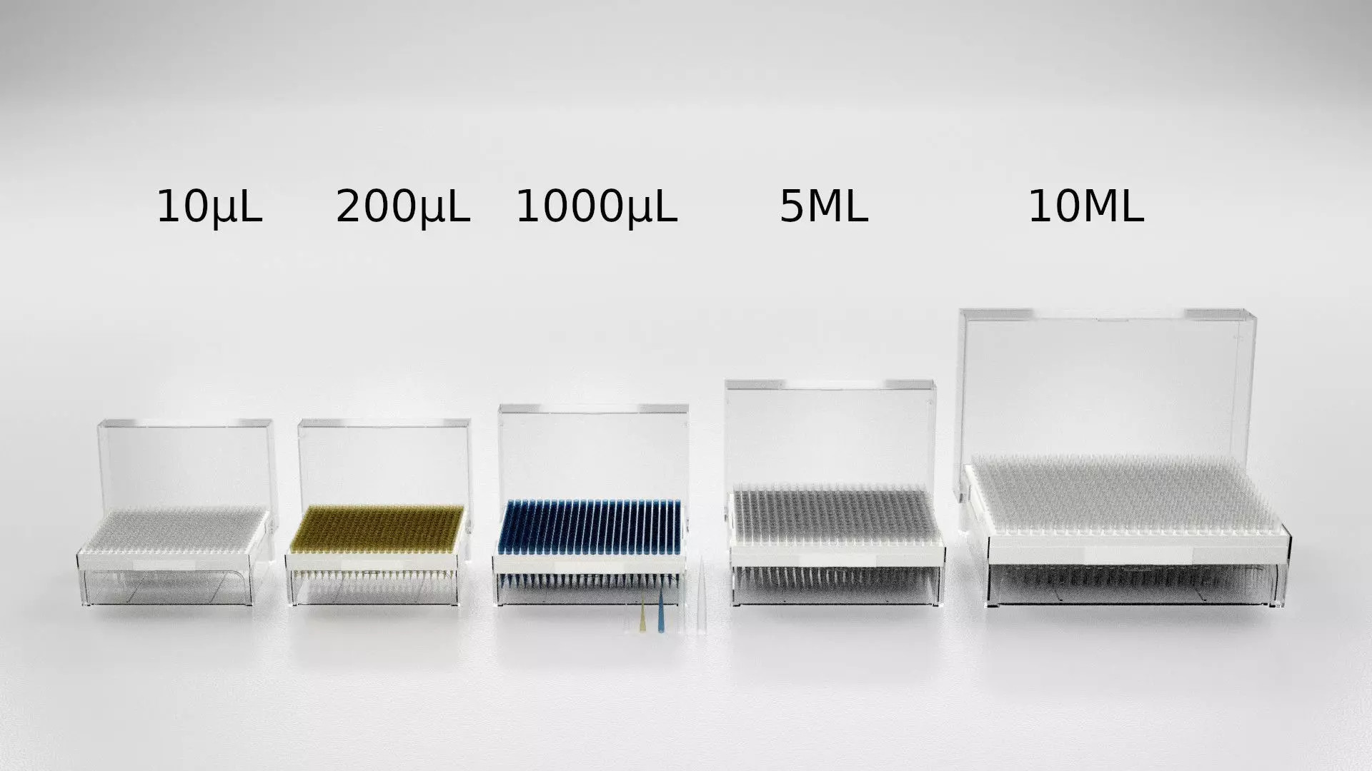 Pipette Tips Box 3D model_0