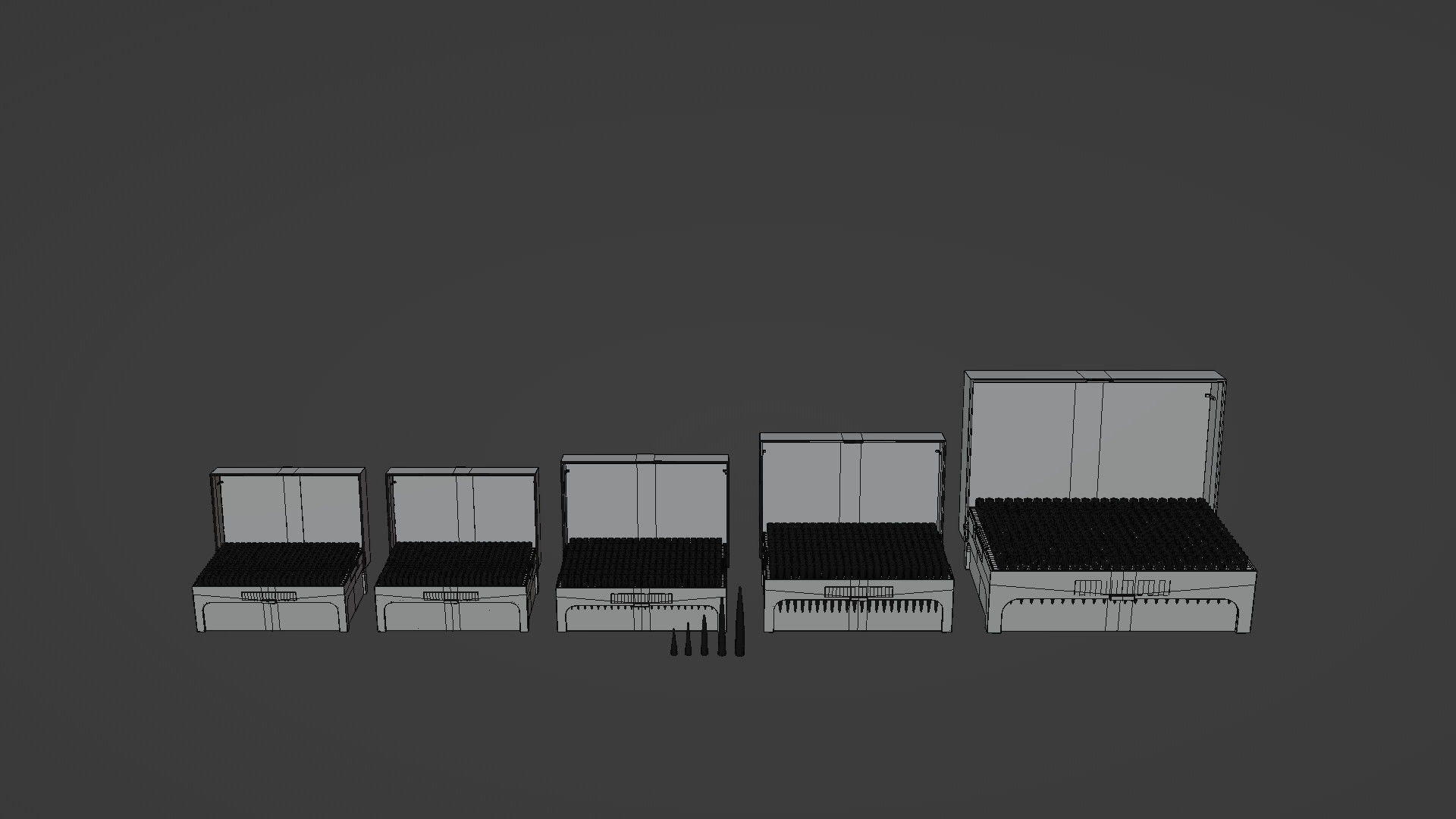 Pipette Tips Box 3D model_4