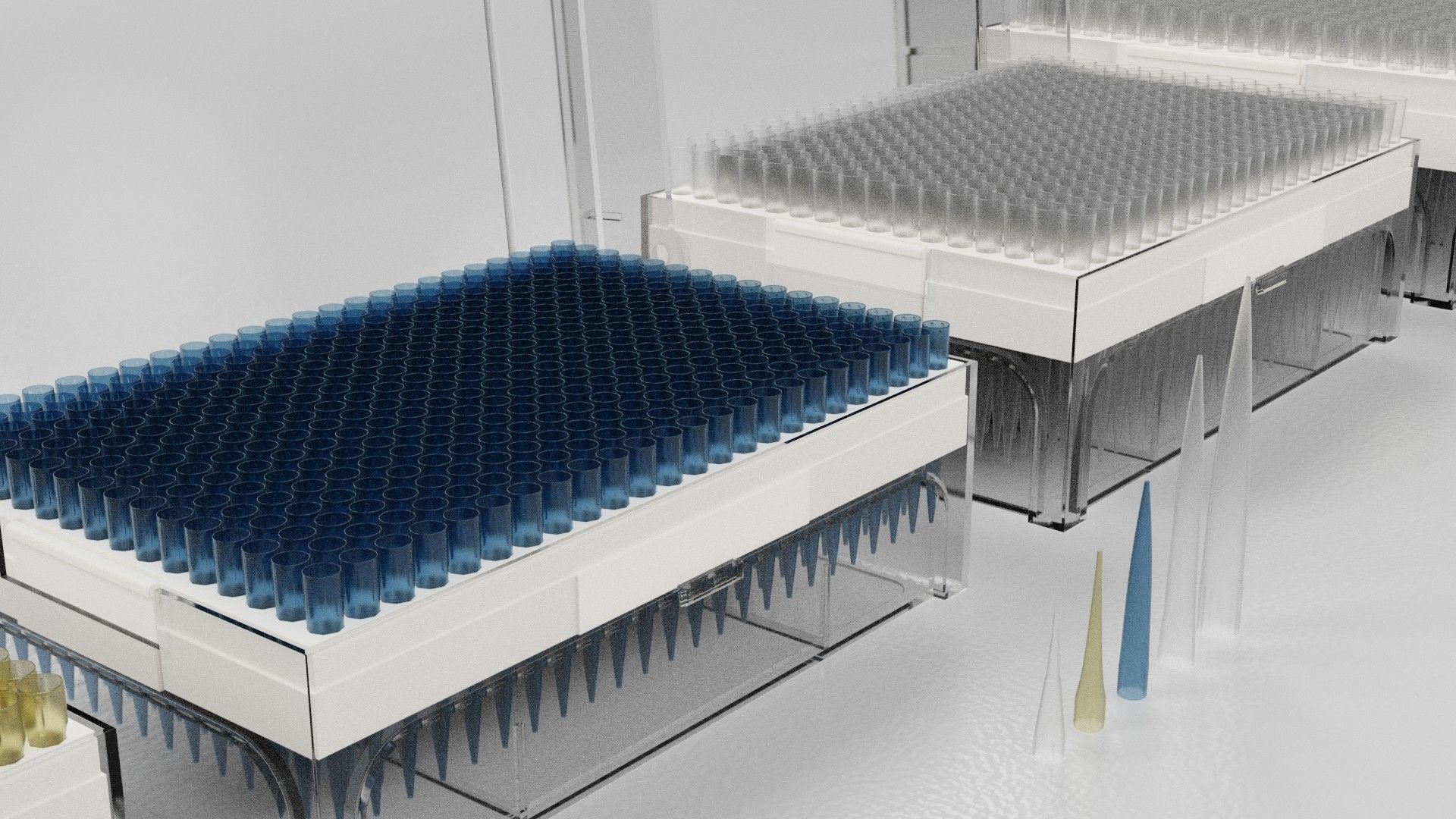 Pipette Tips Box 3D model_1