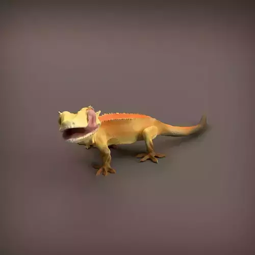 Crested Gecko for 3D Printing 3D print model
