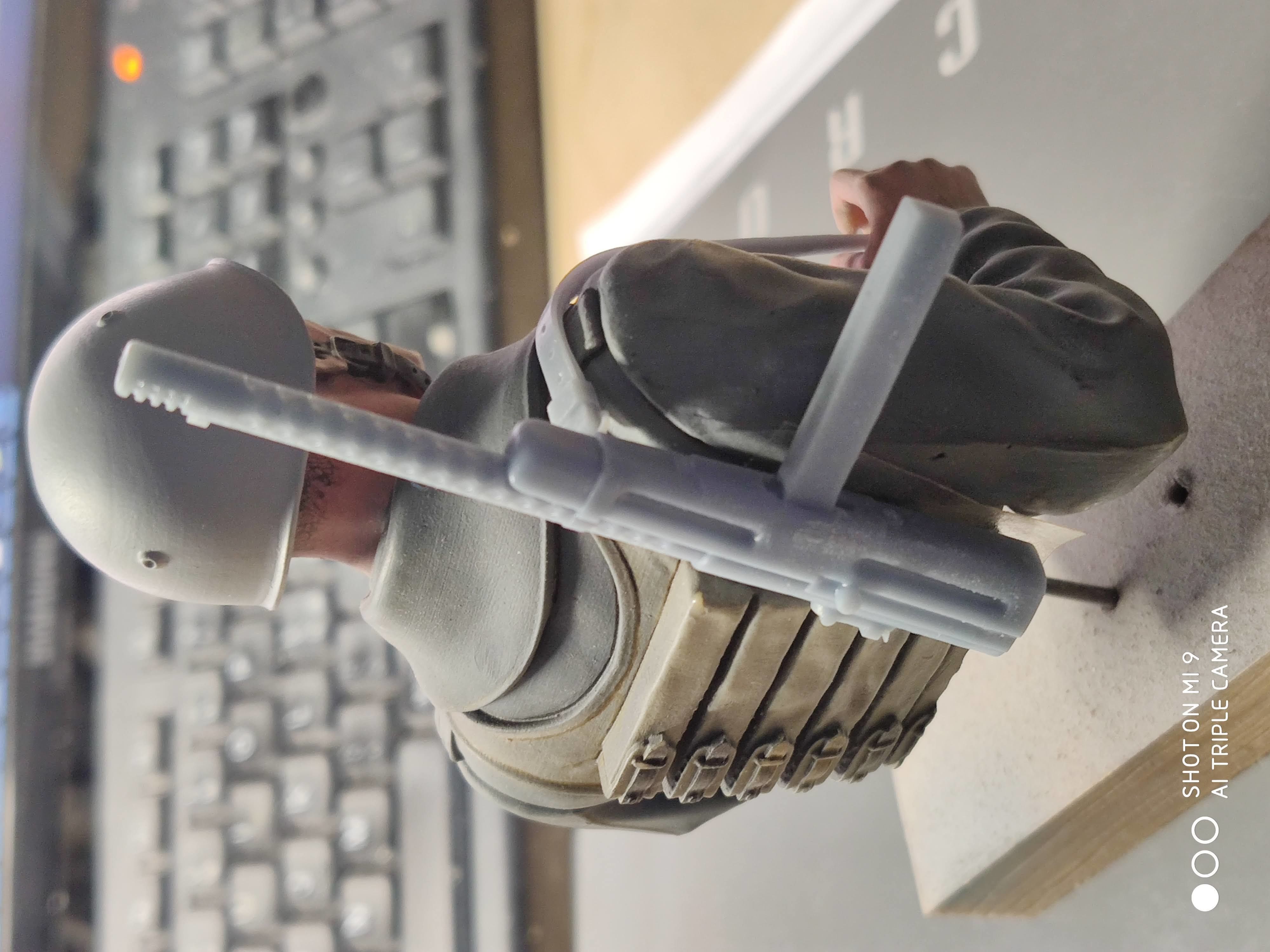 Italian soldier WW2 3D print model_12