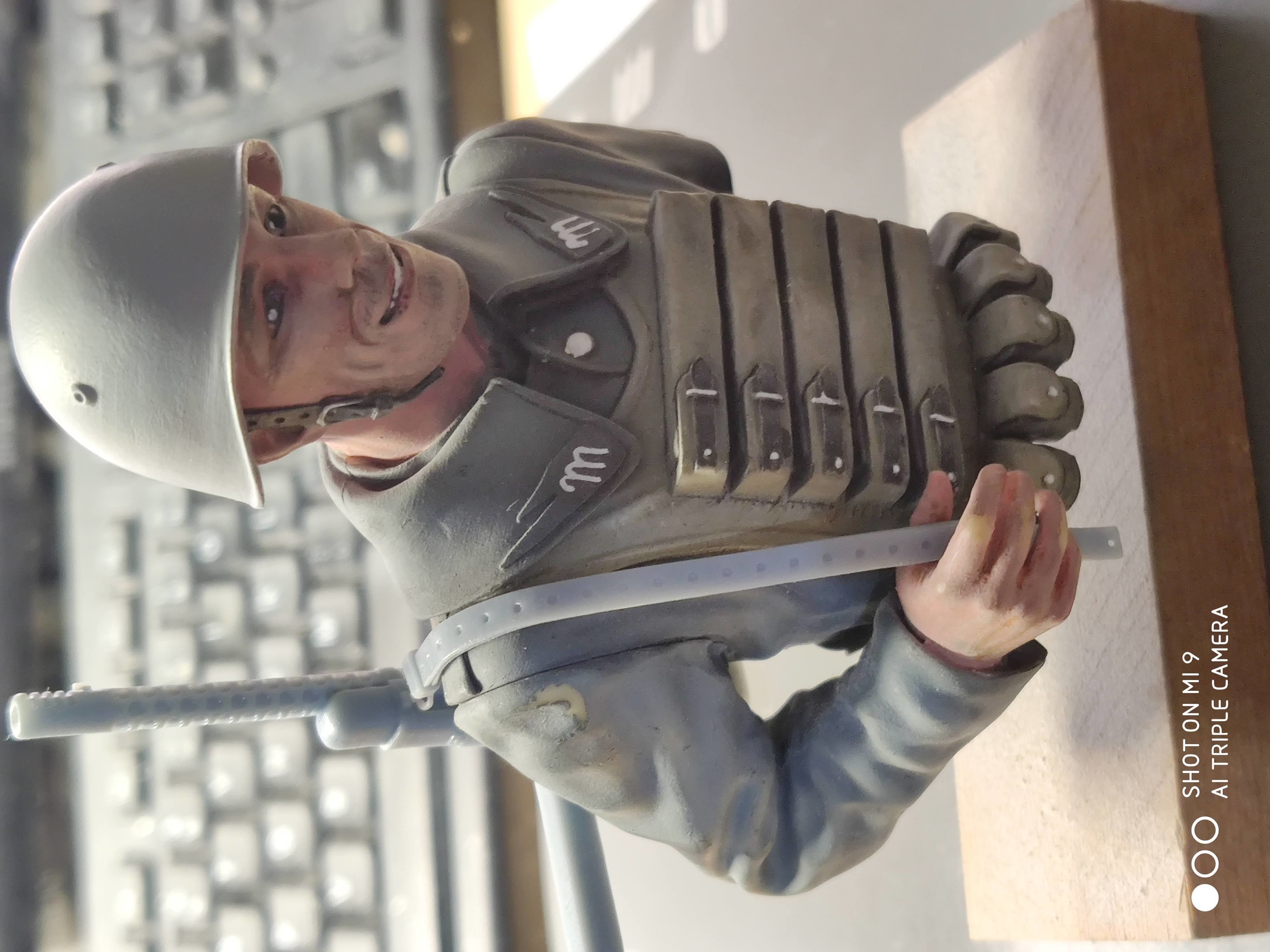 Italian soldier WW2 3D print model_8