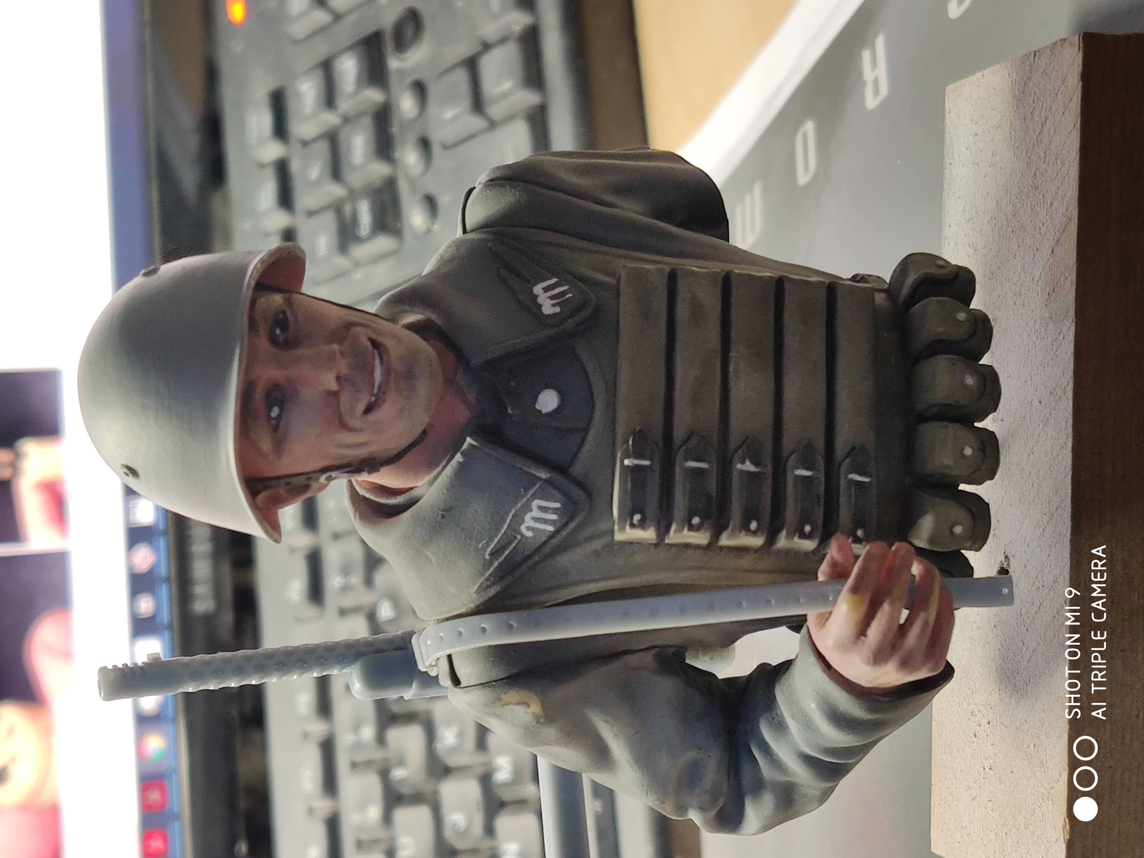 Italian soldier WW2 3D print model_10