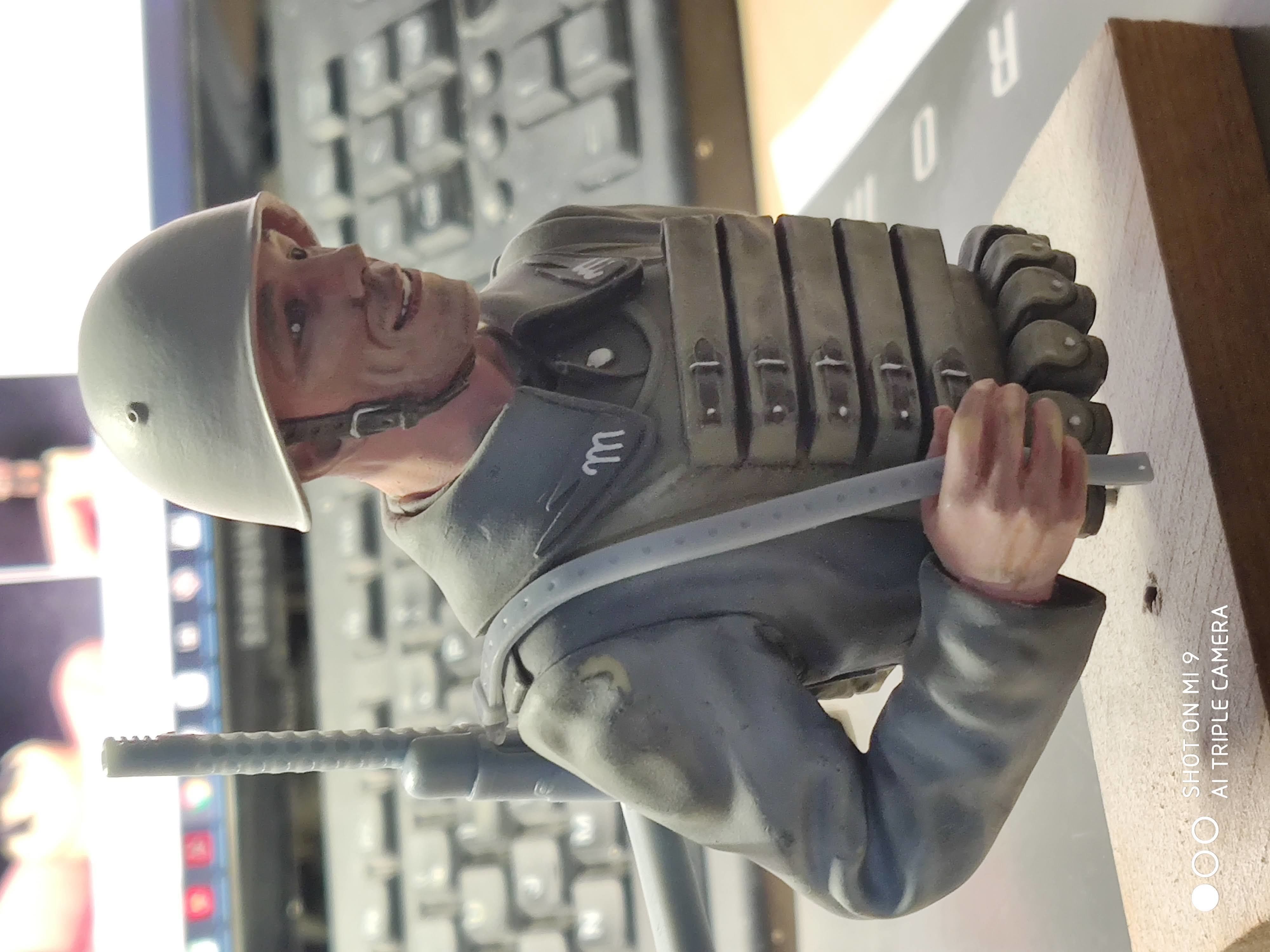 Italian soldier WW2 3D print model_11