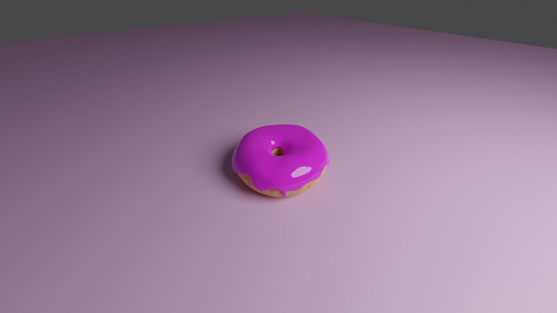 Donut 3D model_2