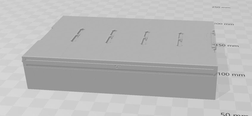 Wargame Tools Mesurer adaptable 3D print model_3