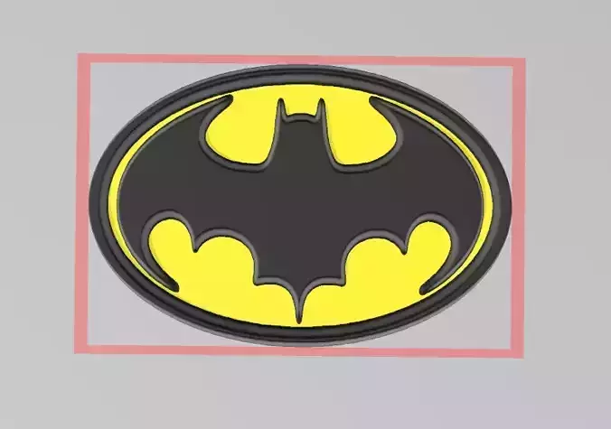 Michael Keaton - 1989 - Batman Chest Emblem 