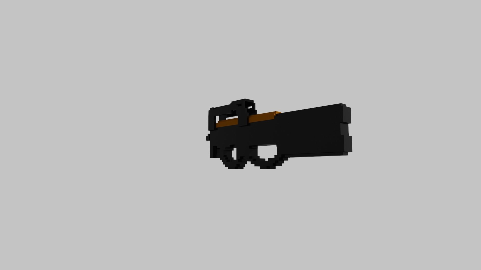 P90 Voxel 3D model_18