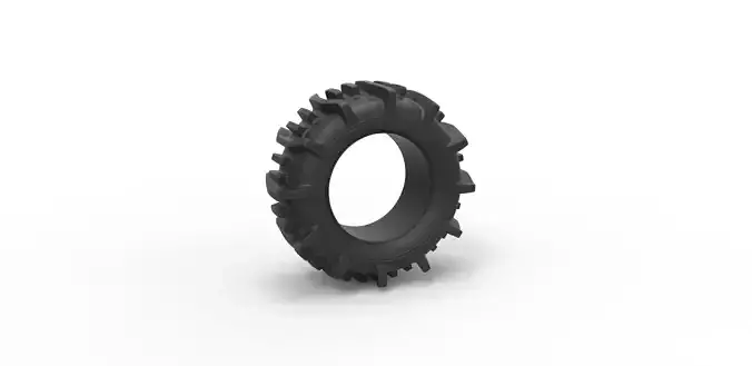 Offroad tire 19 Scale 1 to 25