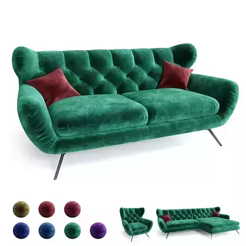 Sofa SHERWOOD set - BARVA MEBEL
