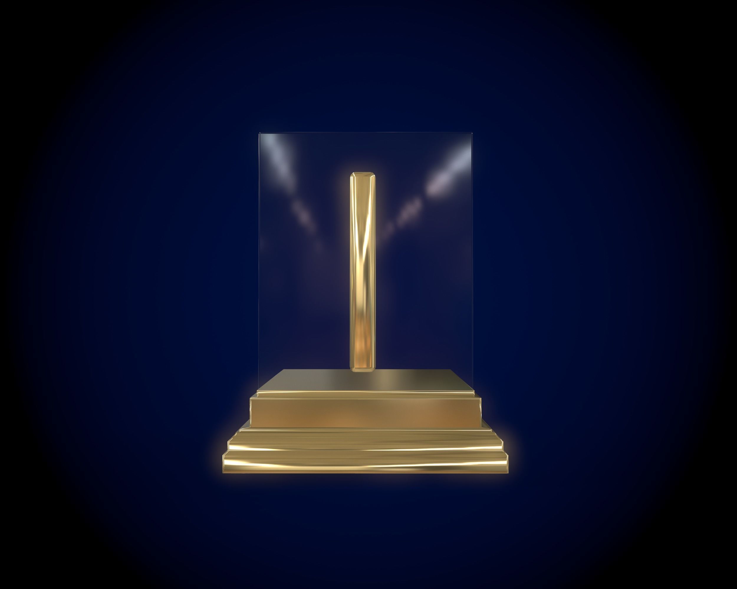 Mutant Ape 16 Gold Club Low-poly 3D model_8