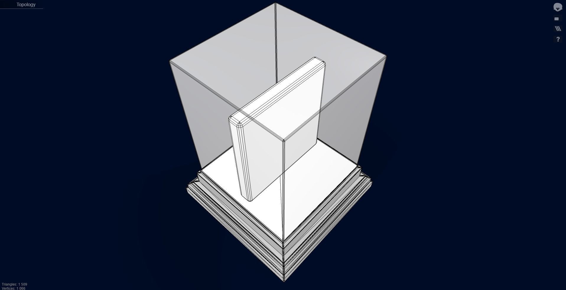 Mutant Ape 16 Gold Club Low-poly 3D model_13